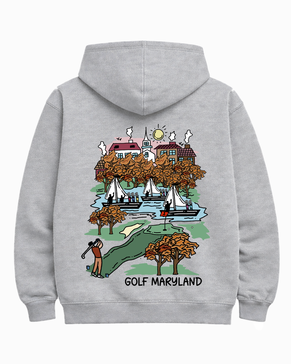 Golf Maryland Hoodie