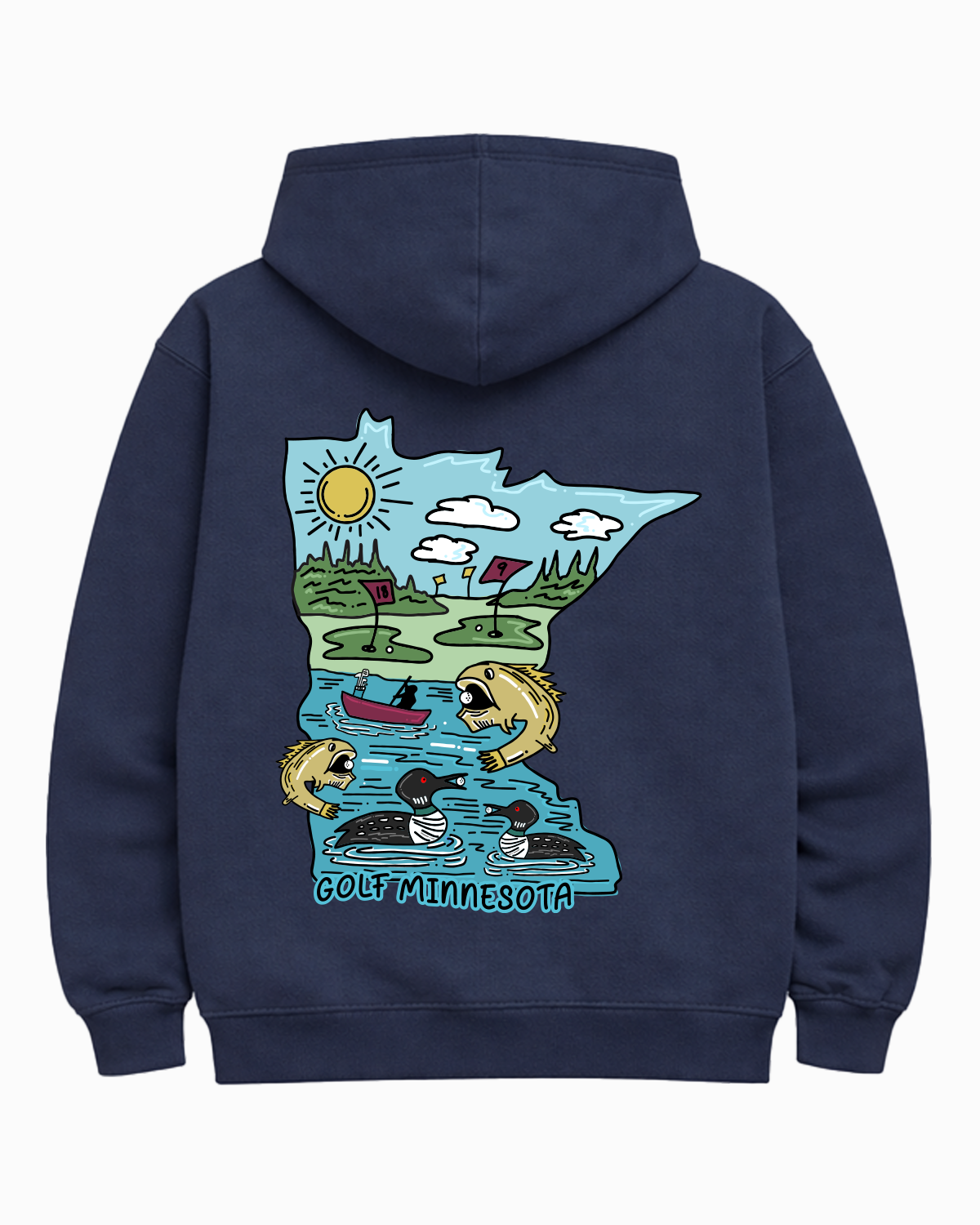 Golf Minnesota Hoodie