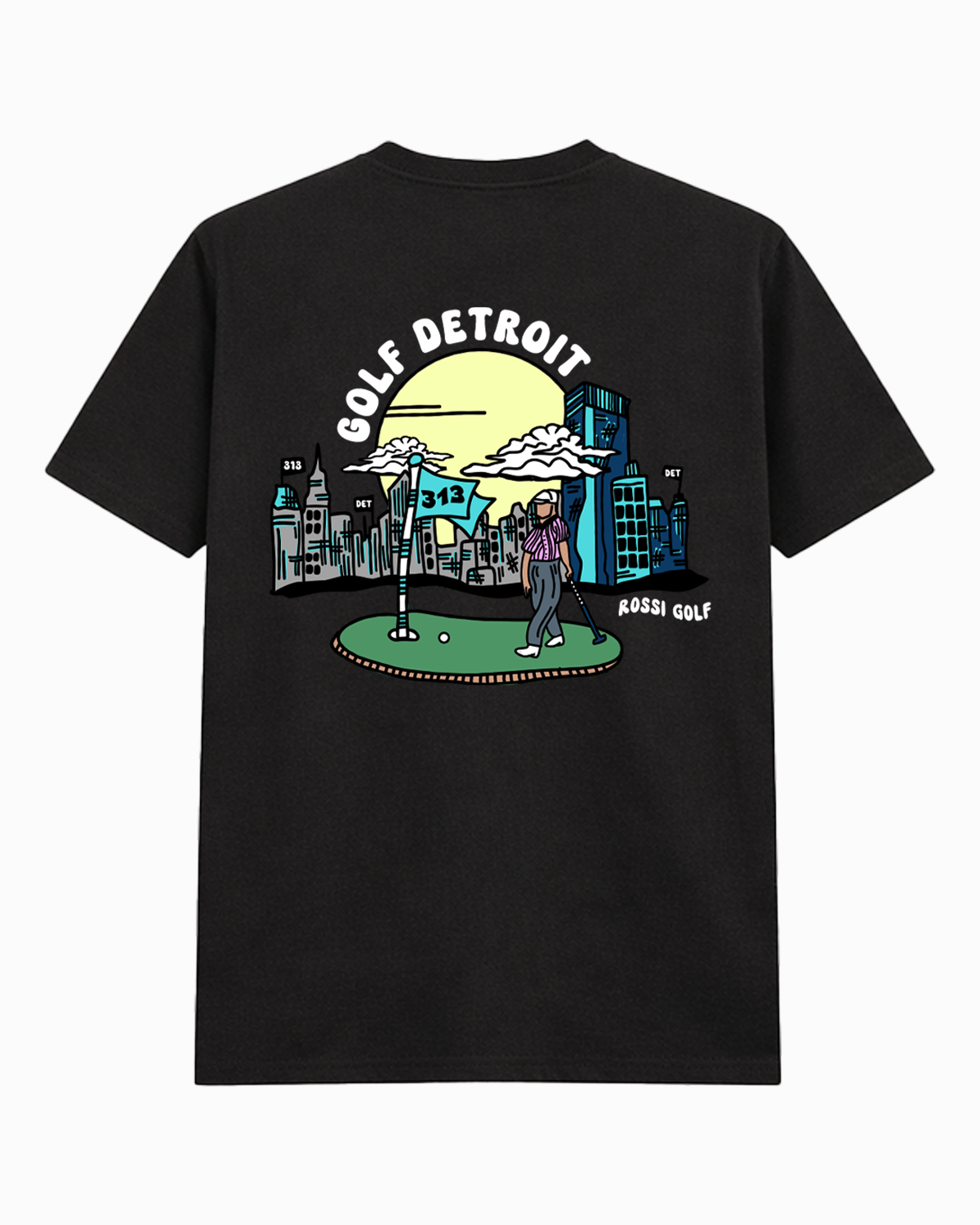 Detroit Skyline Tee
