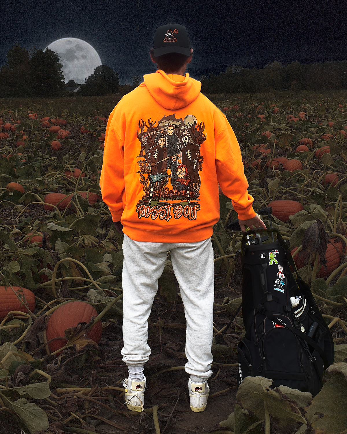 Golf Slashers Orange Hoodie
