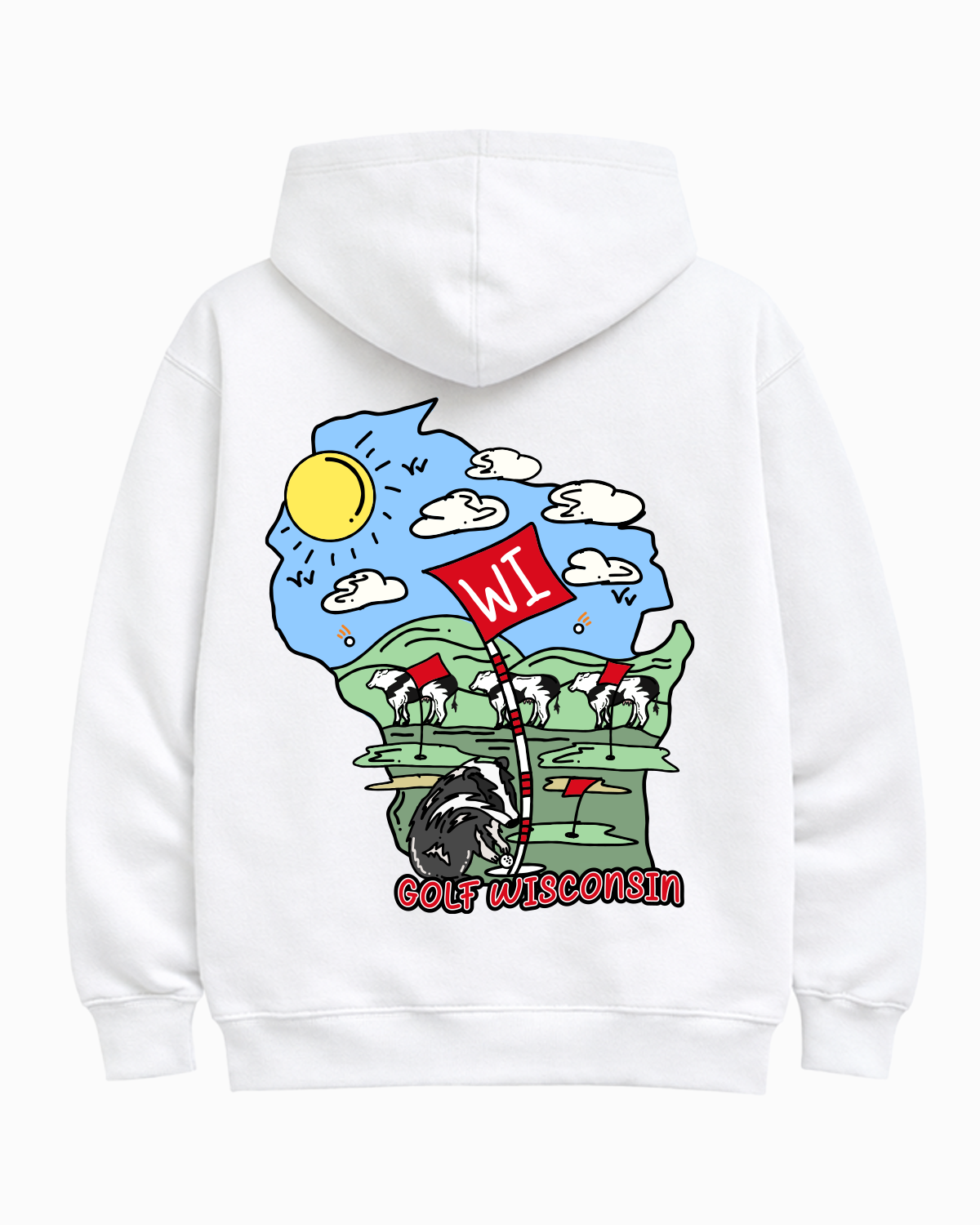 Golf Wisconsin Hoodie