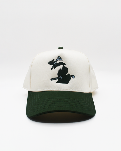 MSU golf inspired Snapback