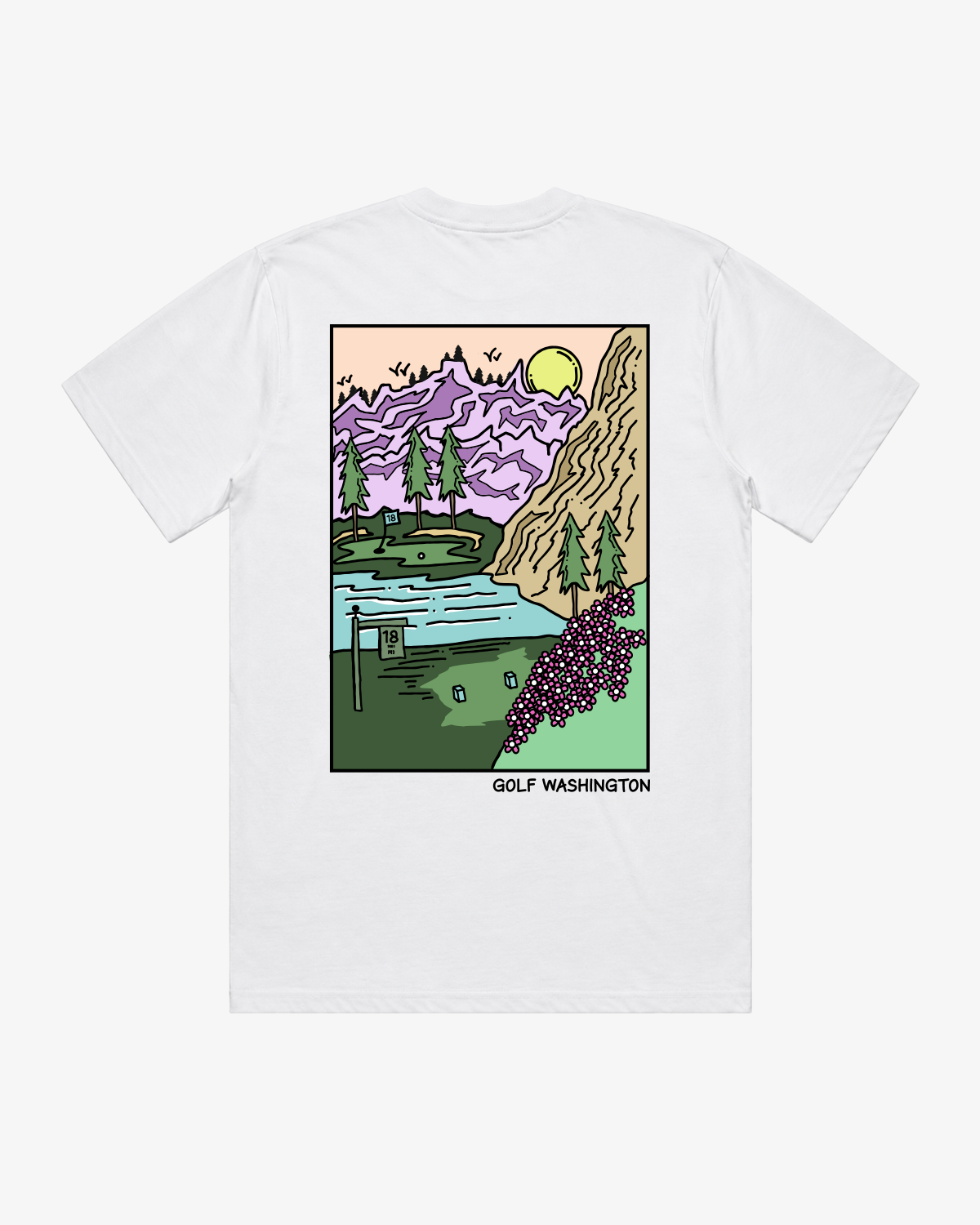 Golf Washington T-Shirt