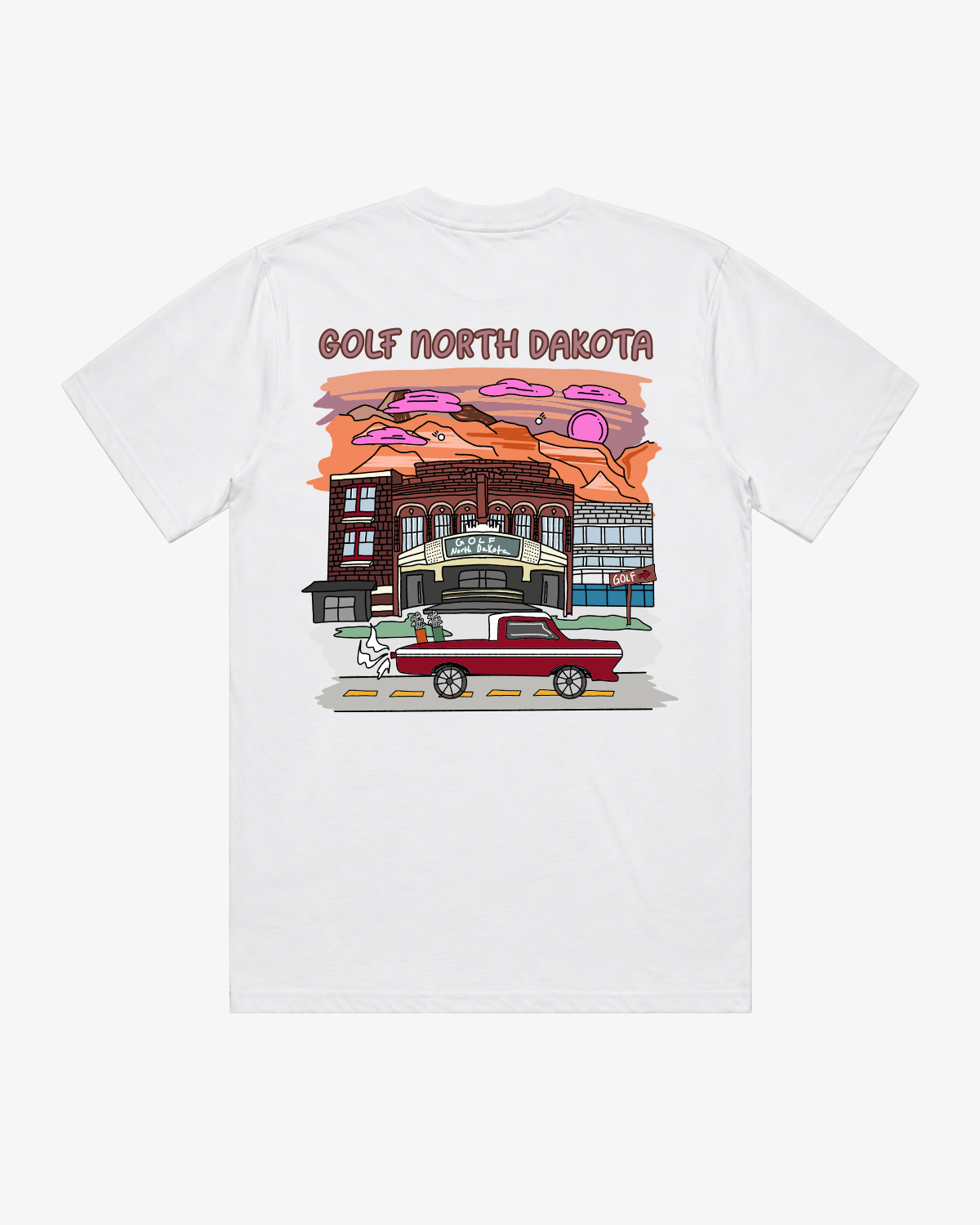 Golf North Dakota T-Shirt