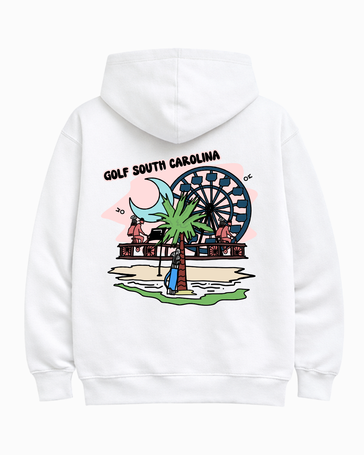 Golf South Carolina Hoodie