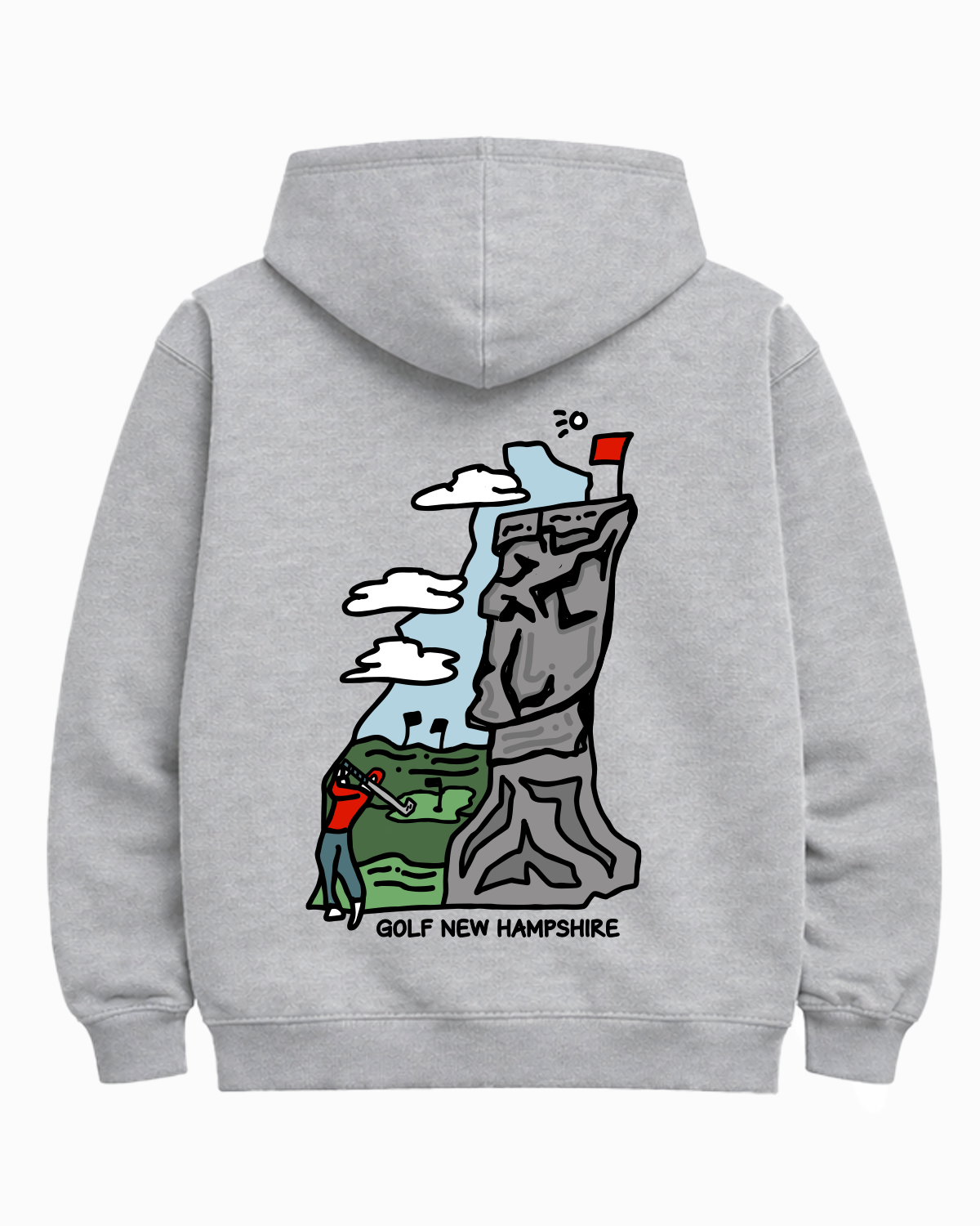 Golf New Hampshire Hoodie