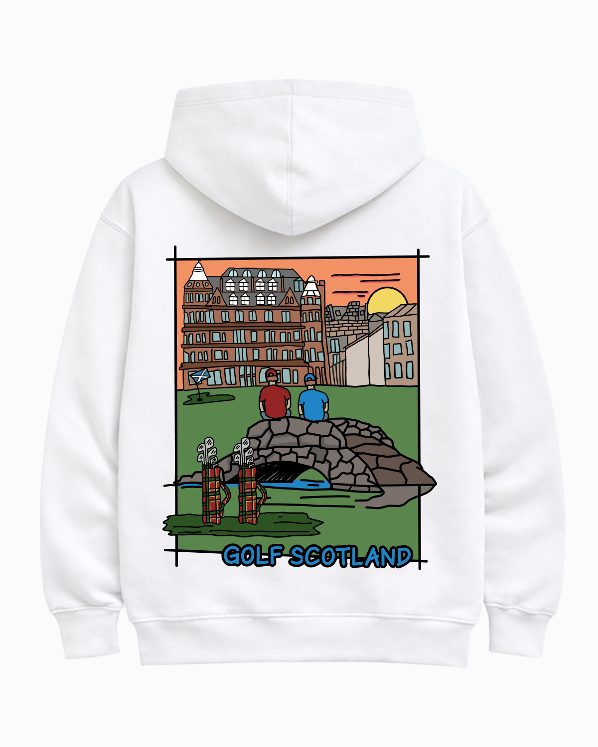 Golf Scotland Hoodie