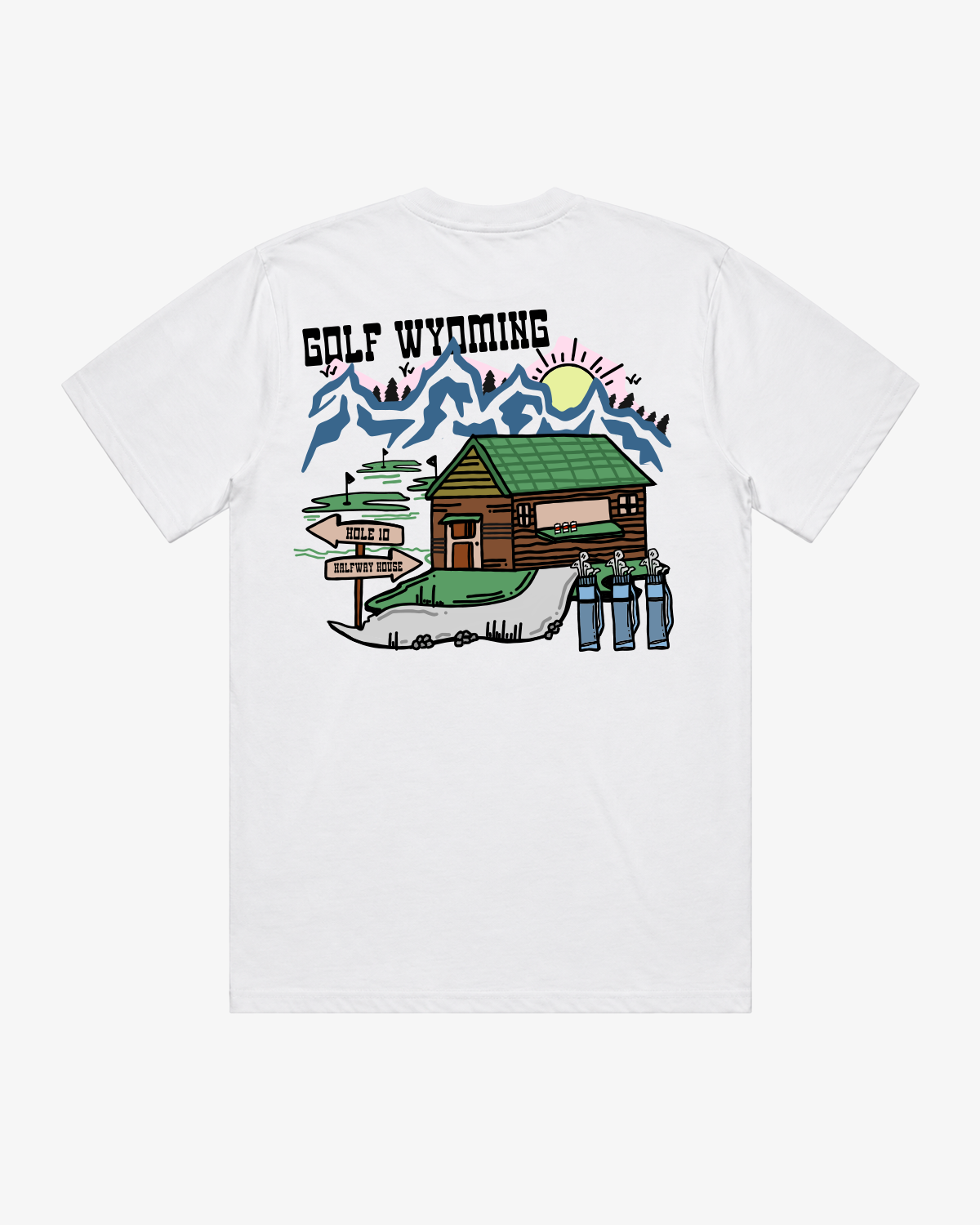 Golf Wyoming T-Shirt