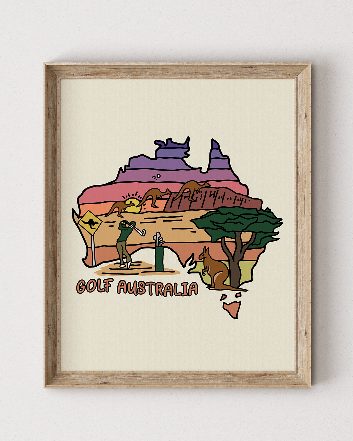 Golf Australia poster