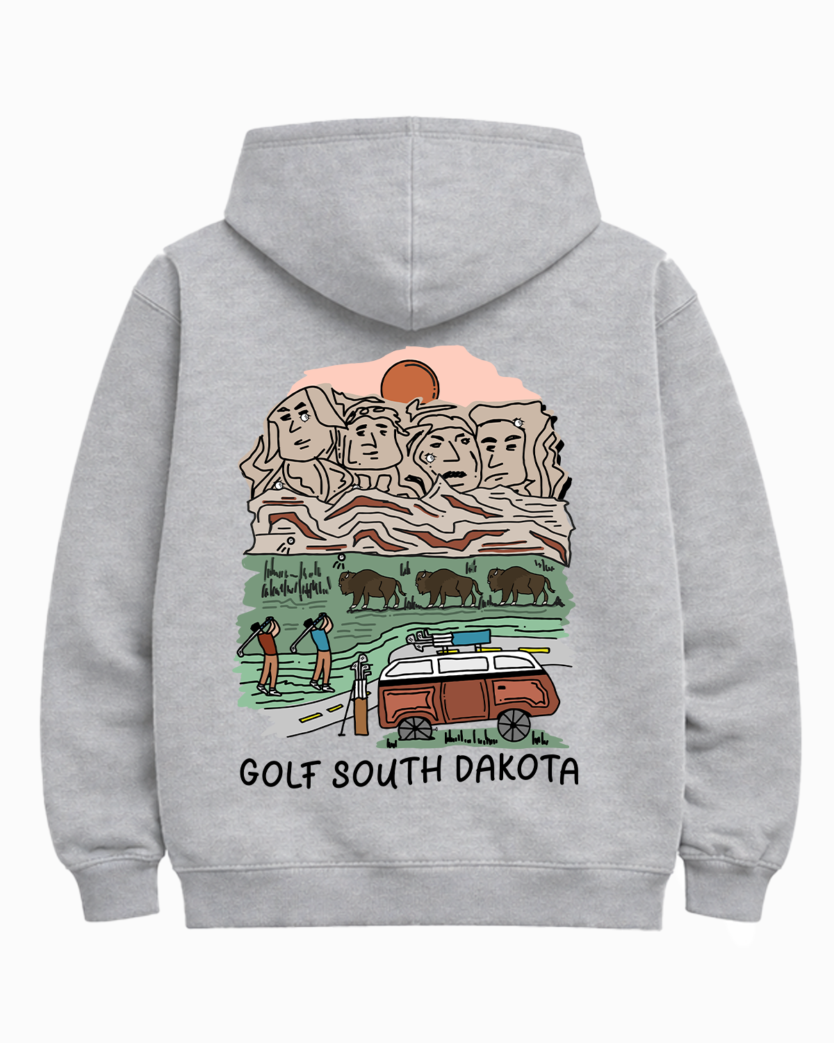 Golf South Dakota Hoodie