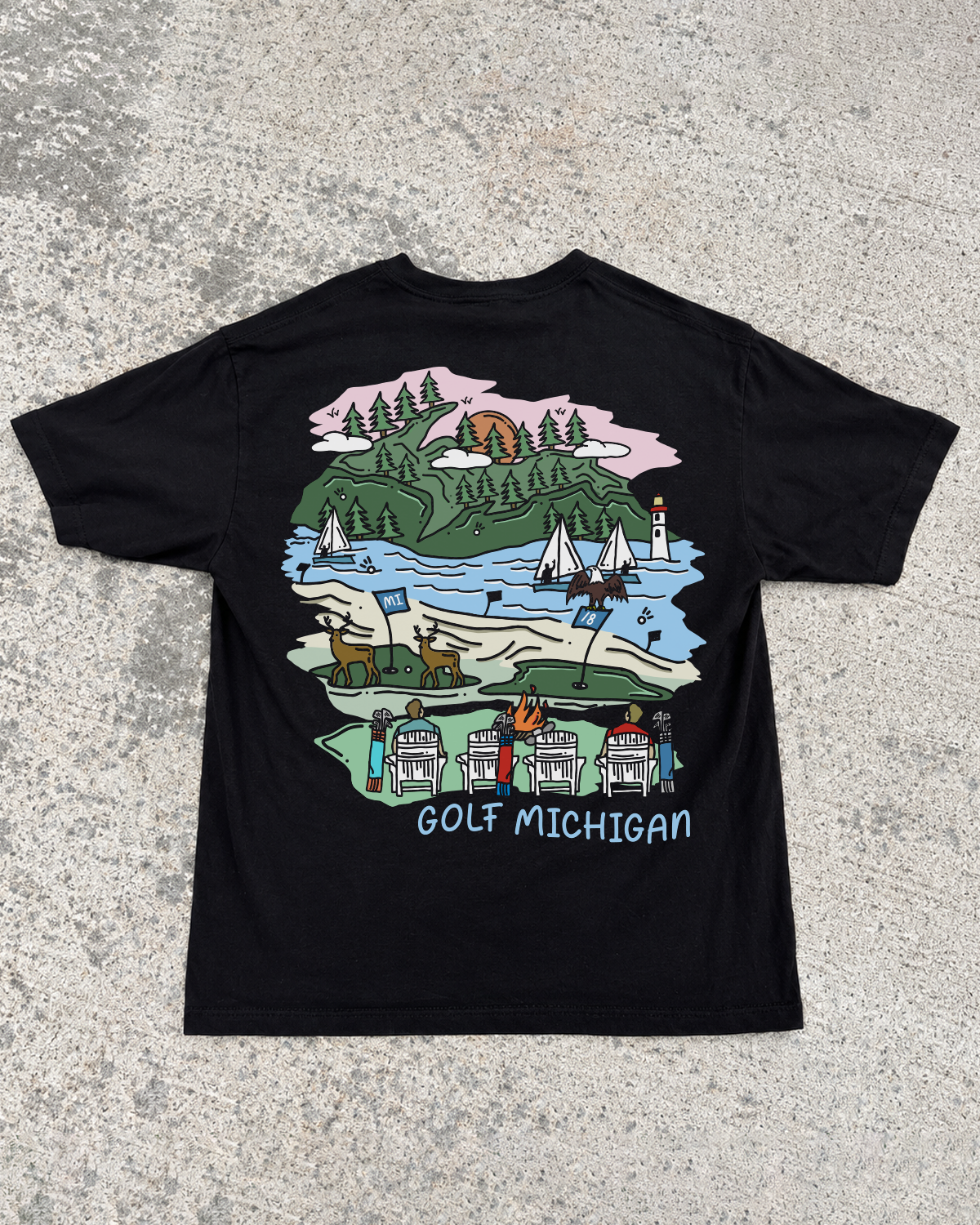 Golf Michigan Tee