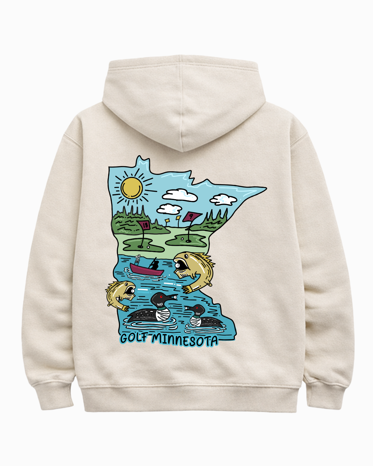 Golf Minnesota Hoodie