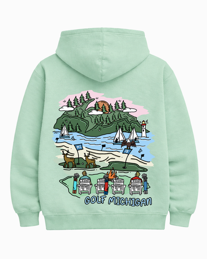 Golf Michigan Hoodie