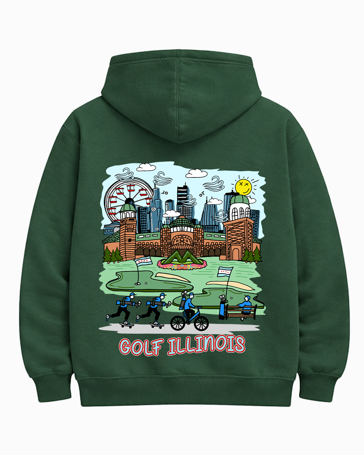 Golf Illinois Hoodie