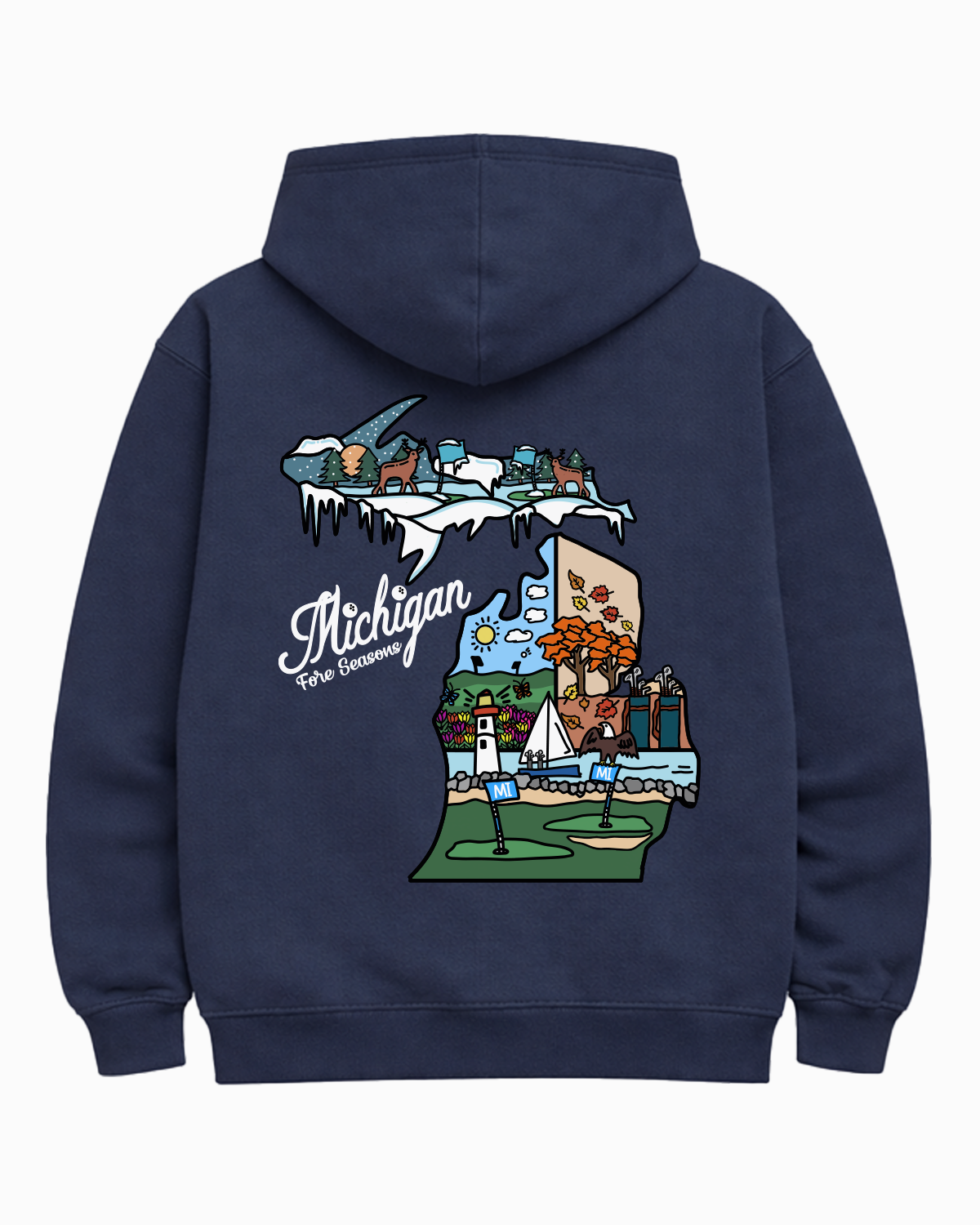 Rossi X Colt "Fore Seasons" Hoodie
