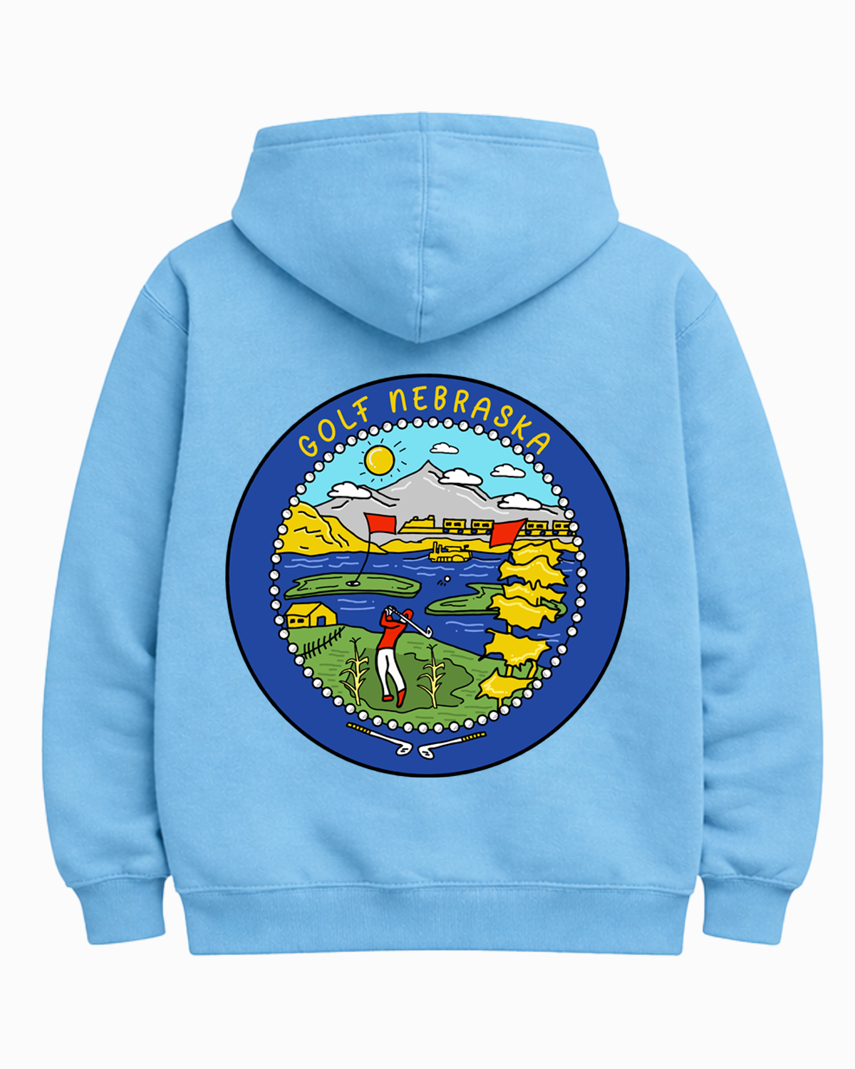 Golf Nebraska Hoodie