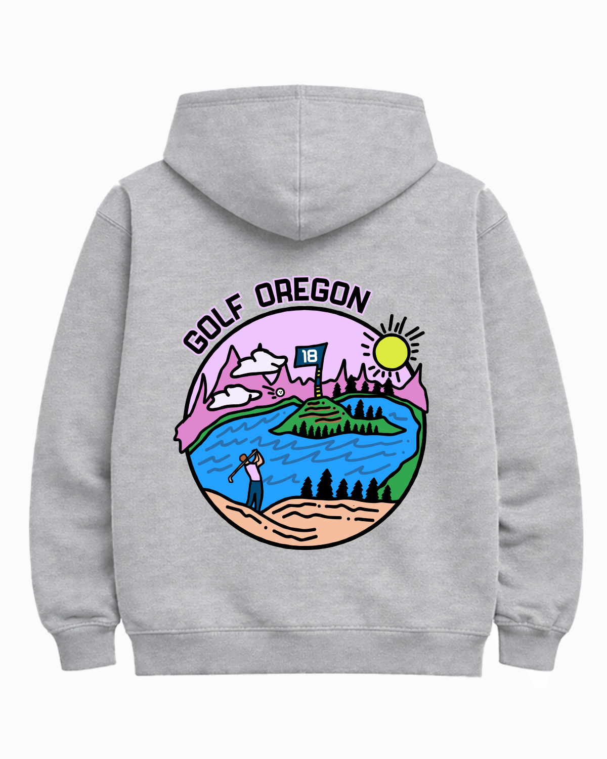 Golf Oregon Hoodie