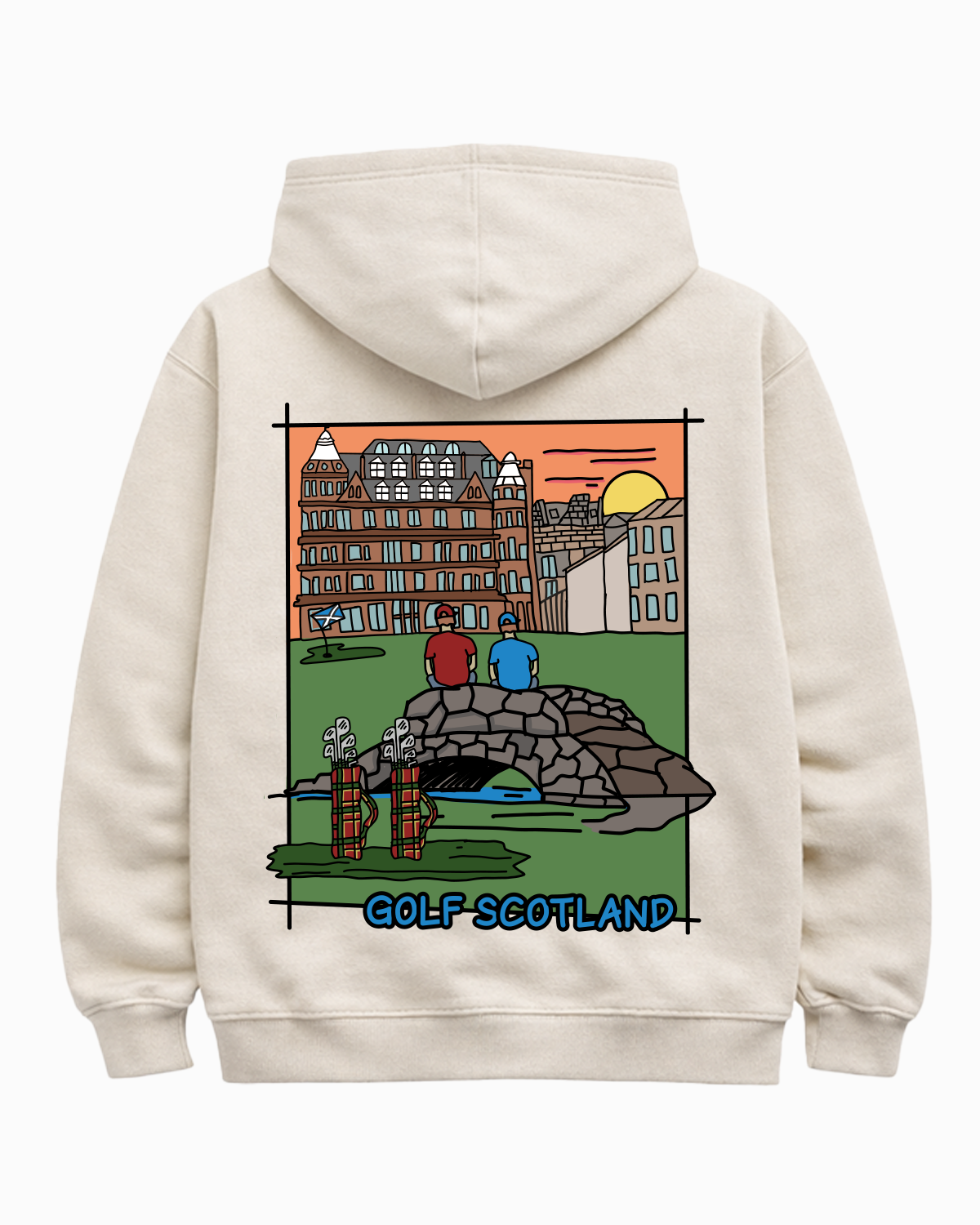 Golf Scotland Hoodie