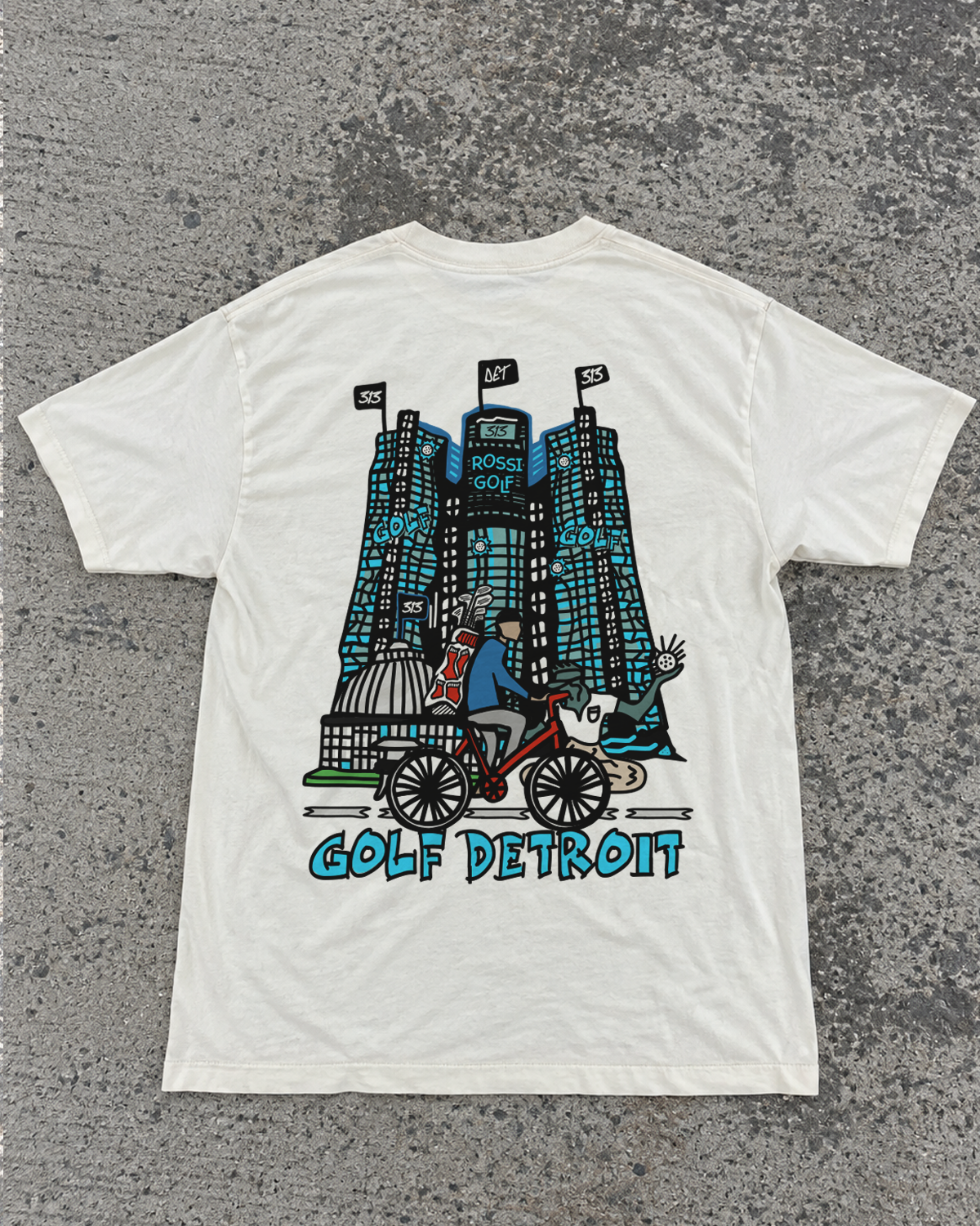 Golf Detroit Tee