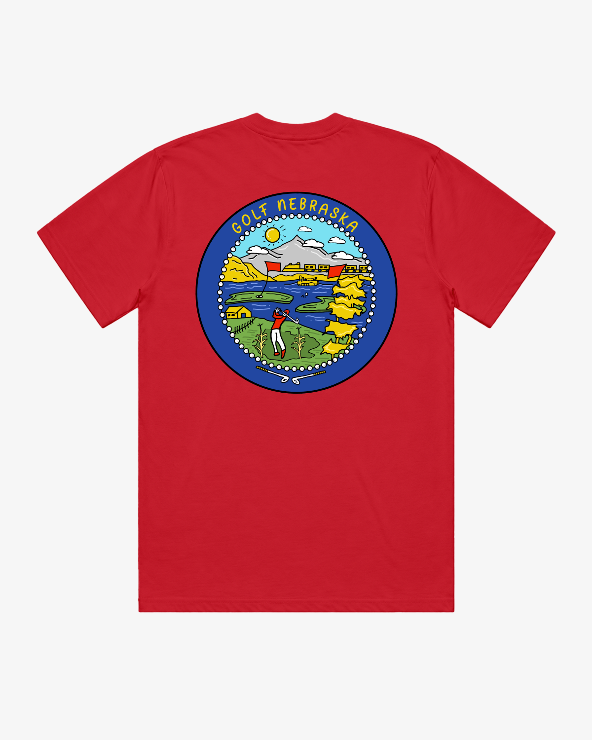 Golf Nebraska T-Shirt