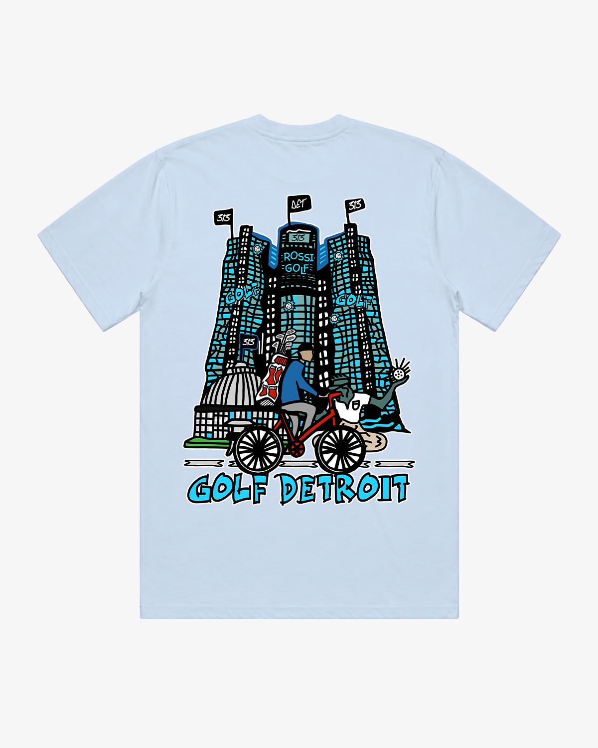 Golf Detroit Tee