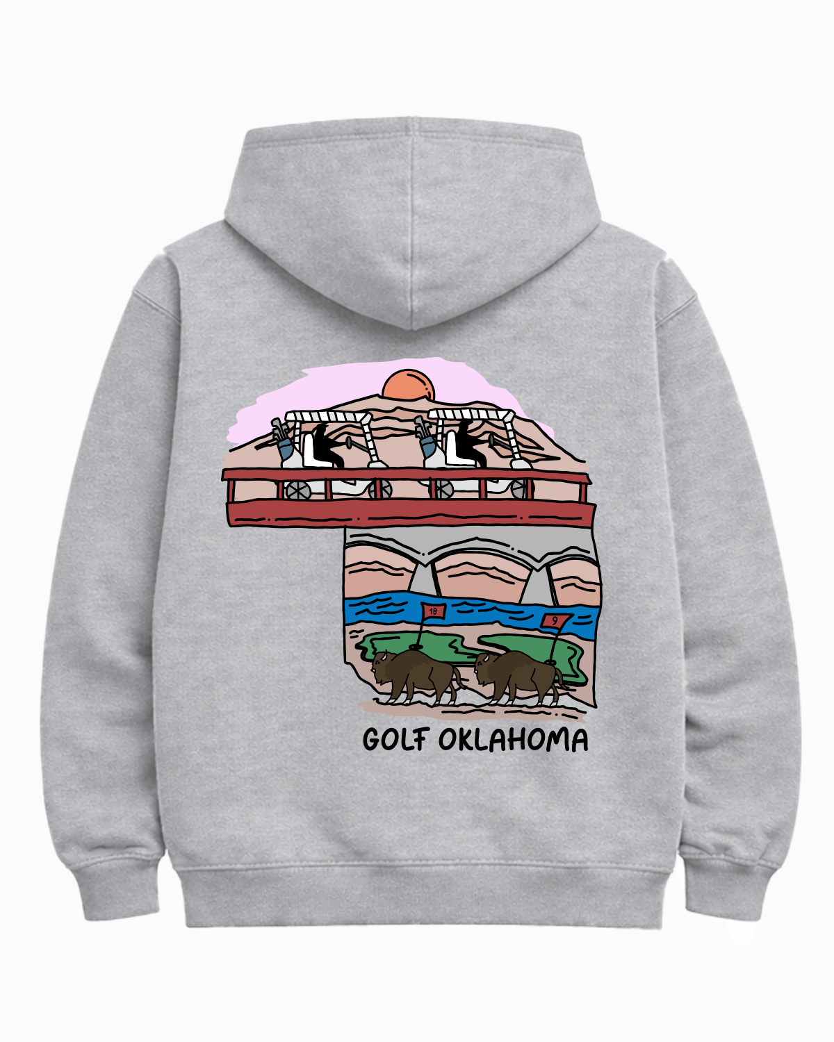 Golf Oklahoma Hoodie