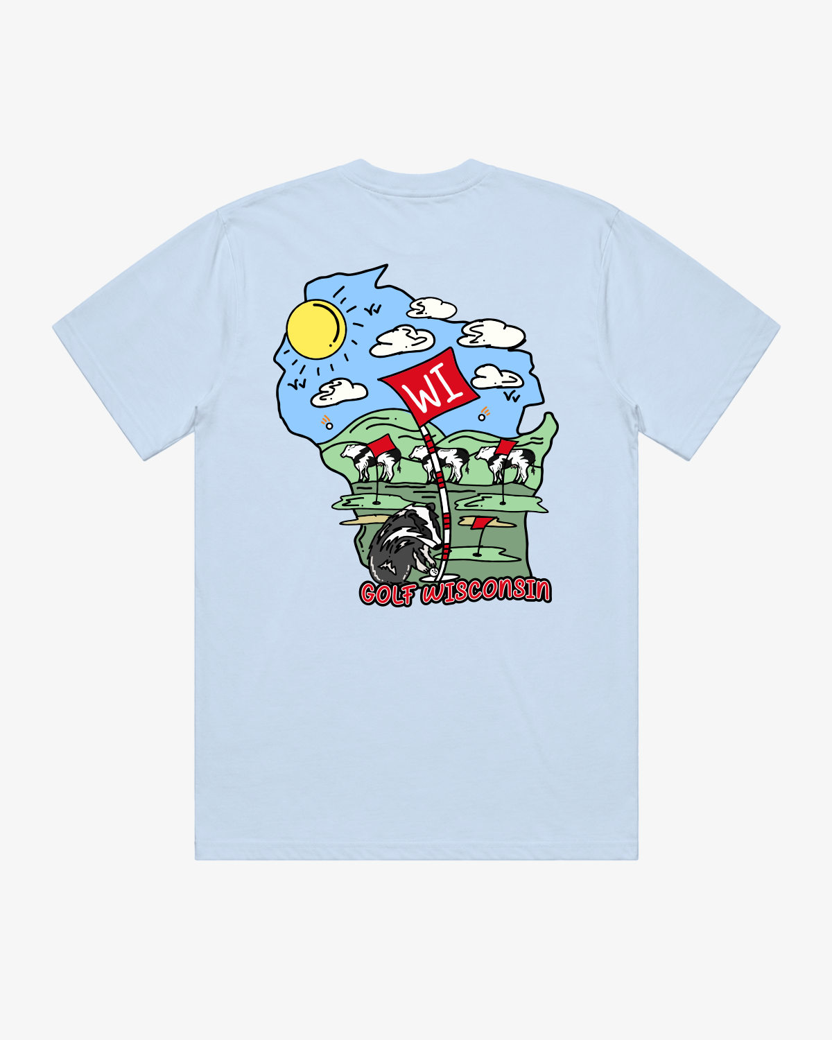 Golf Wisconsin T-Shirt