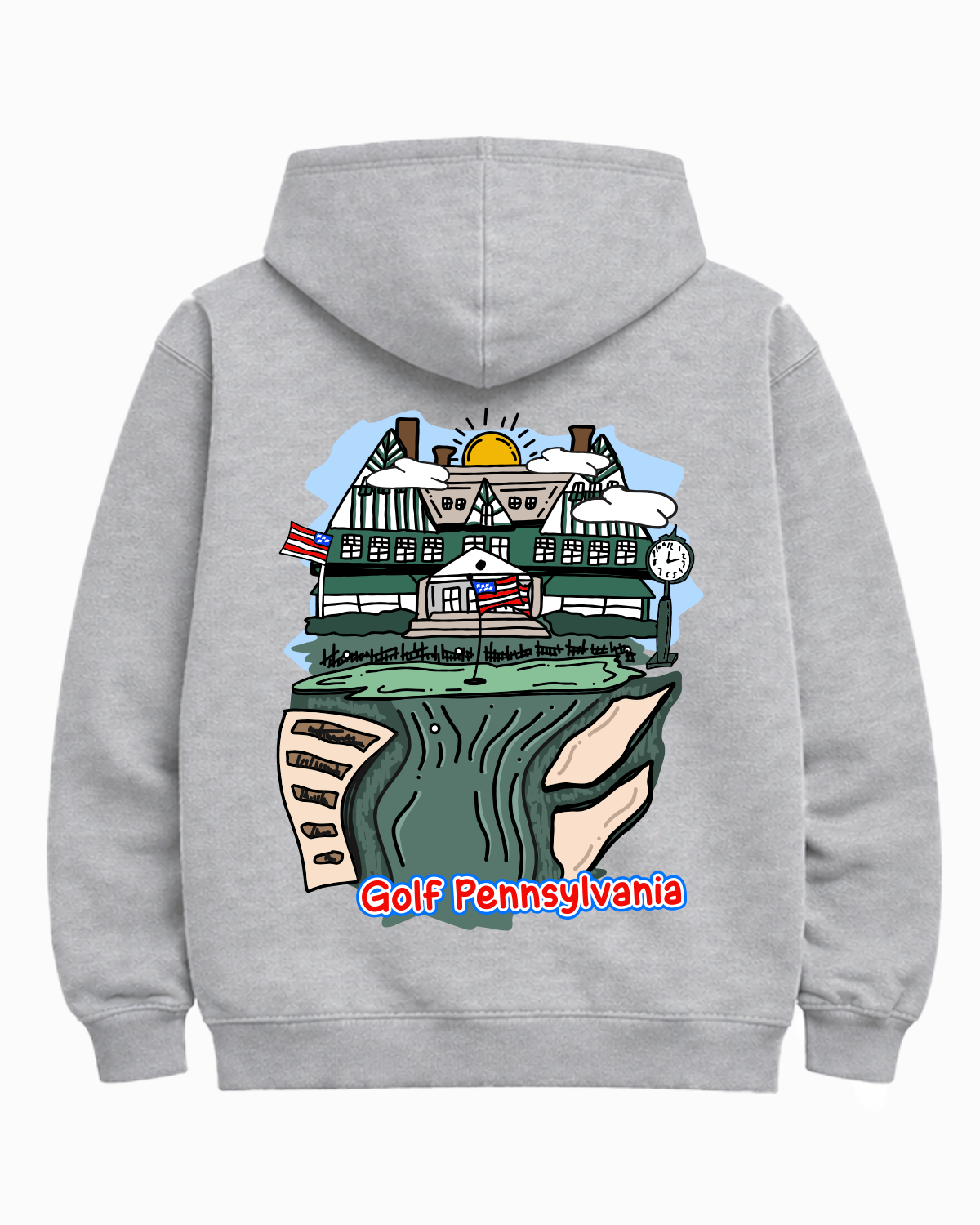 Golf Pennsylvania Hoodie