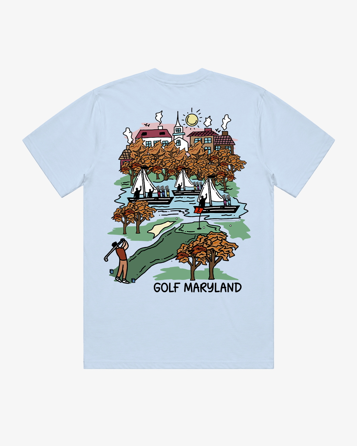 Golf Maryland T-Shirt