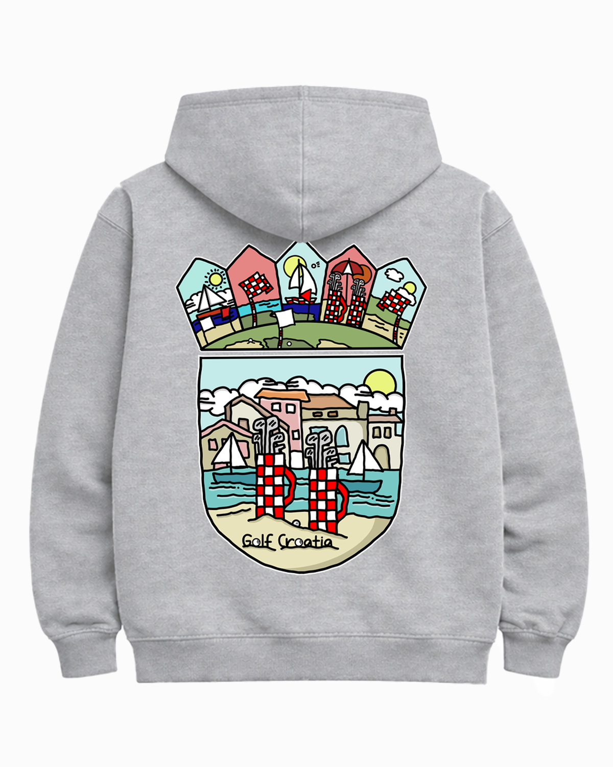 Golf Croatia Hoodie
