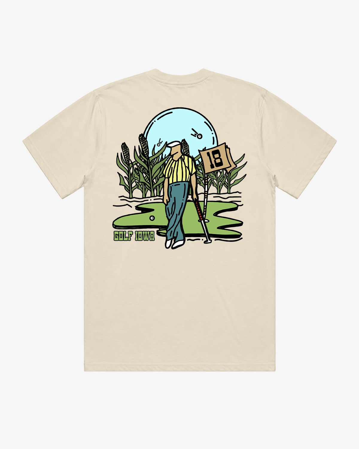 Golf Iowa T-Shirt