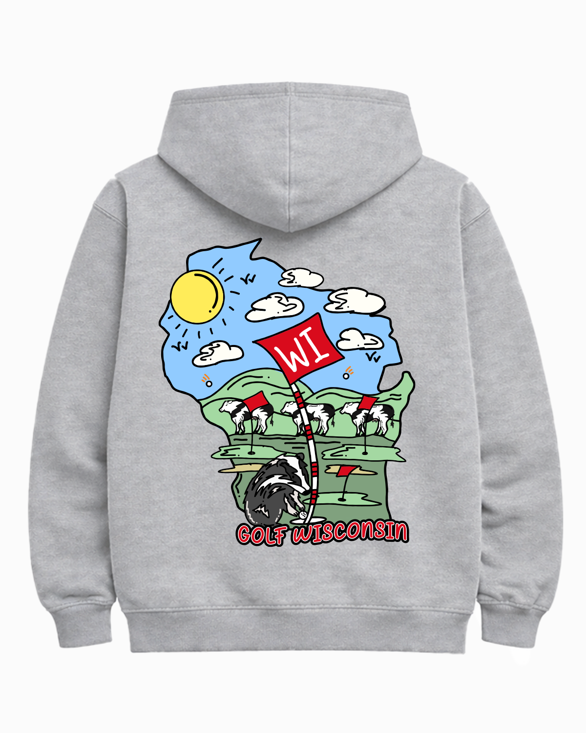Golf Wisconsin Hoodie