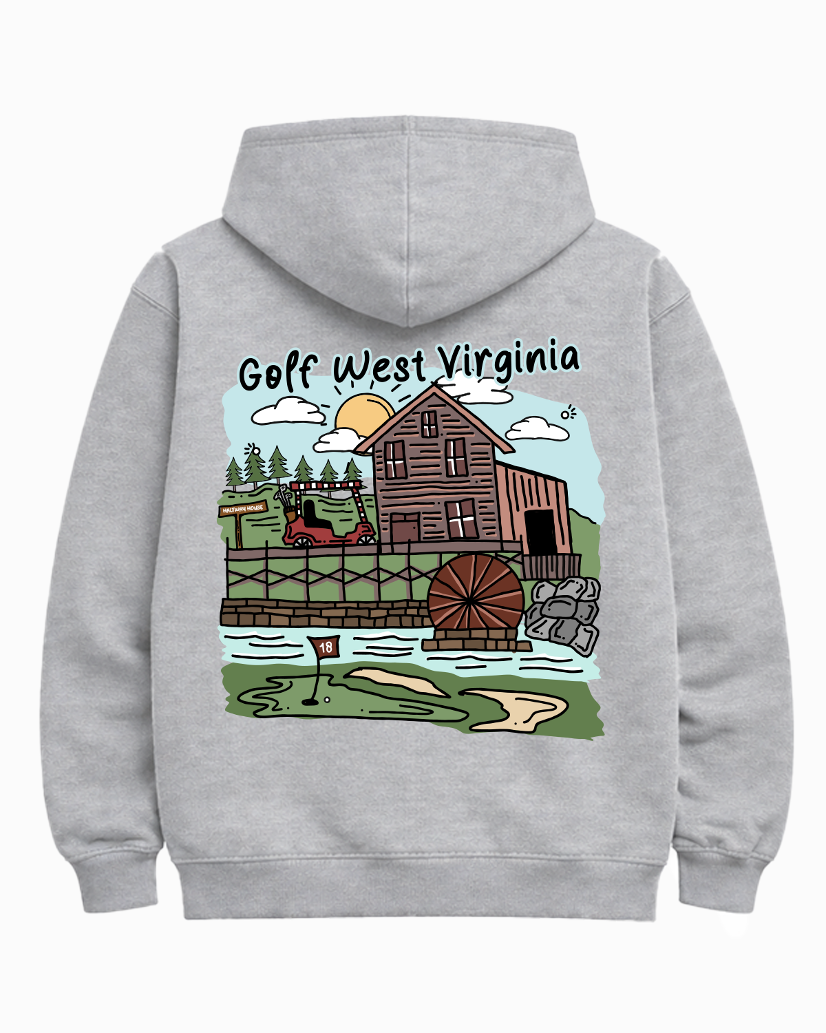Golf West Virginia Hoodie