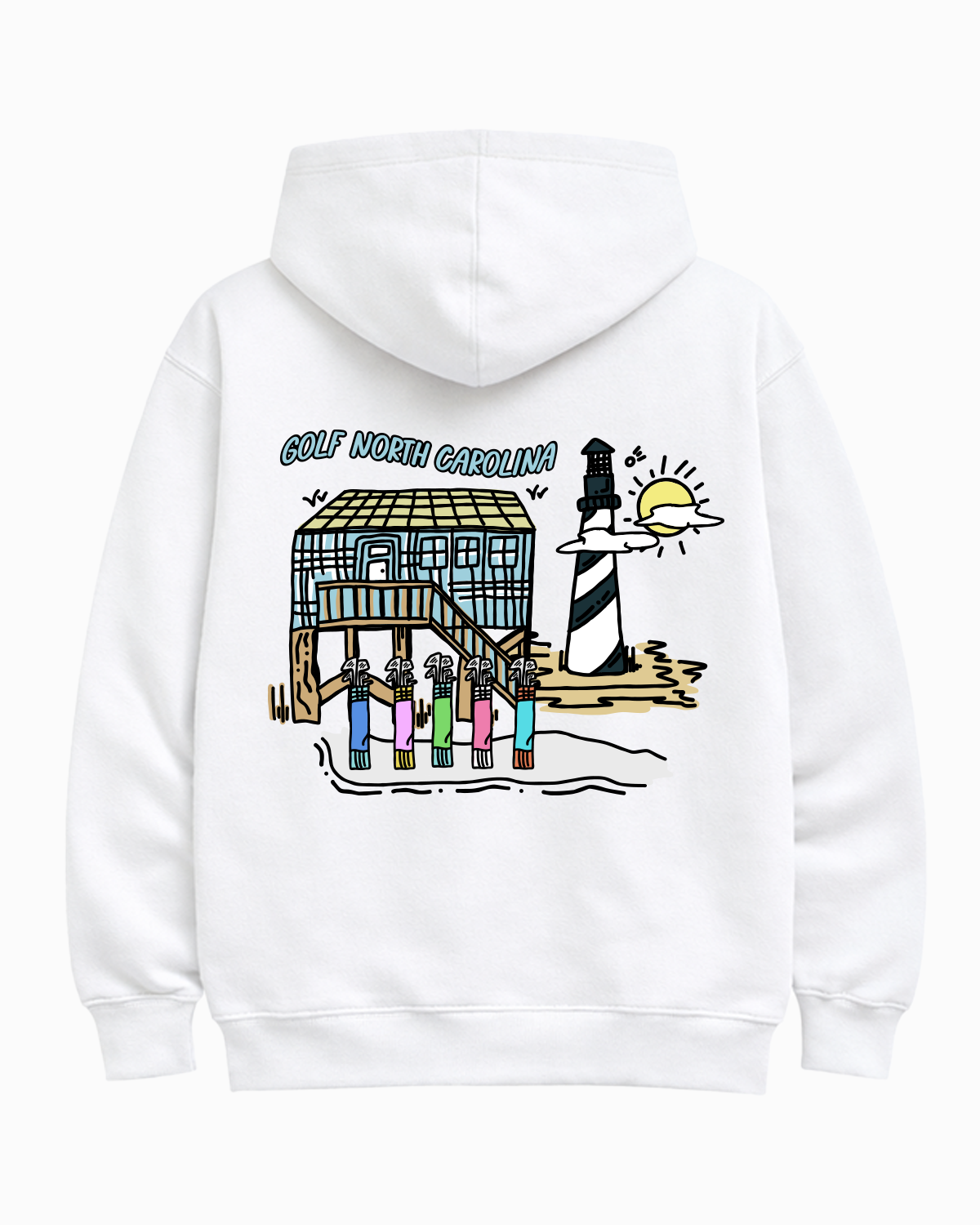 Golf North Carolina Hoodie