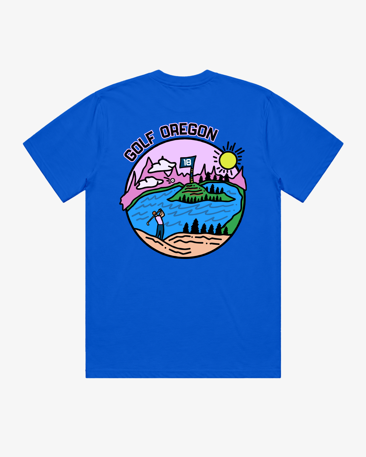Golf Oregon T-Shirt