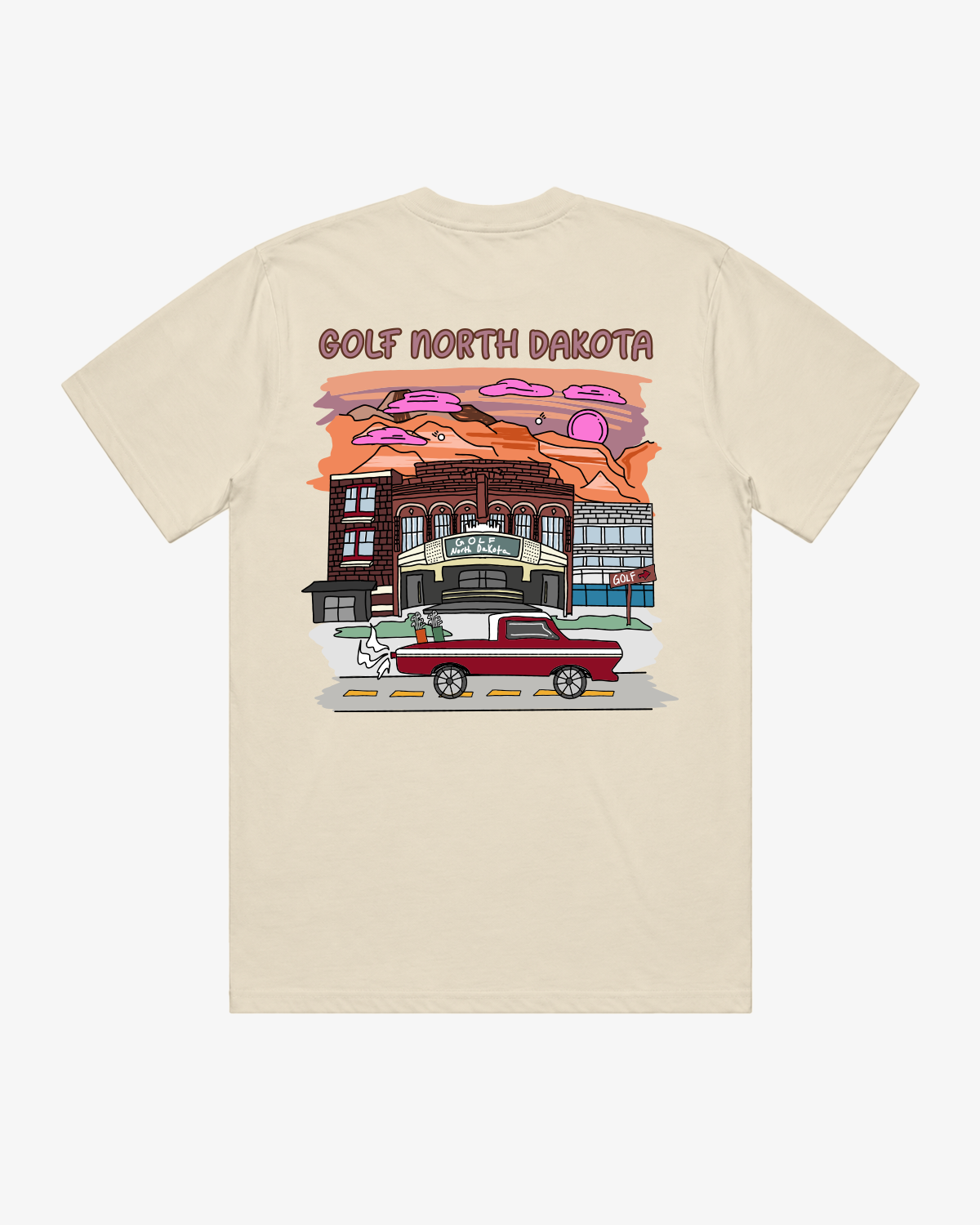 Golf North Dakota T-Shirt