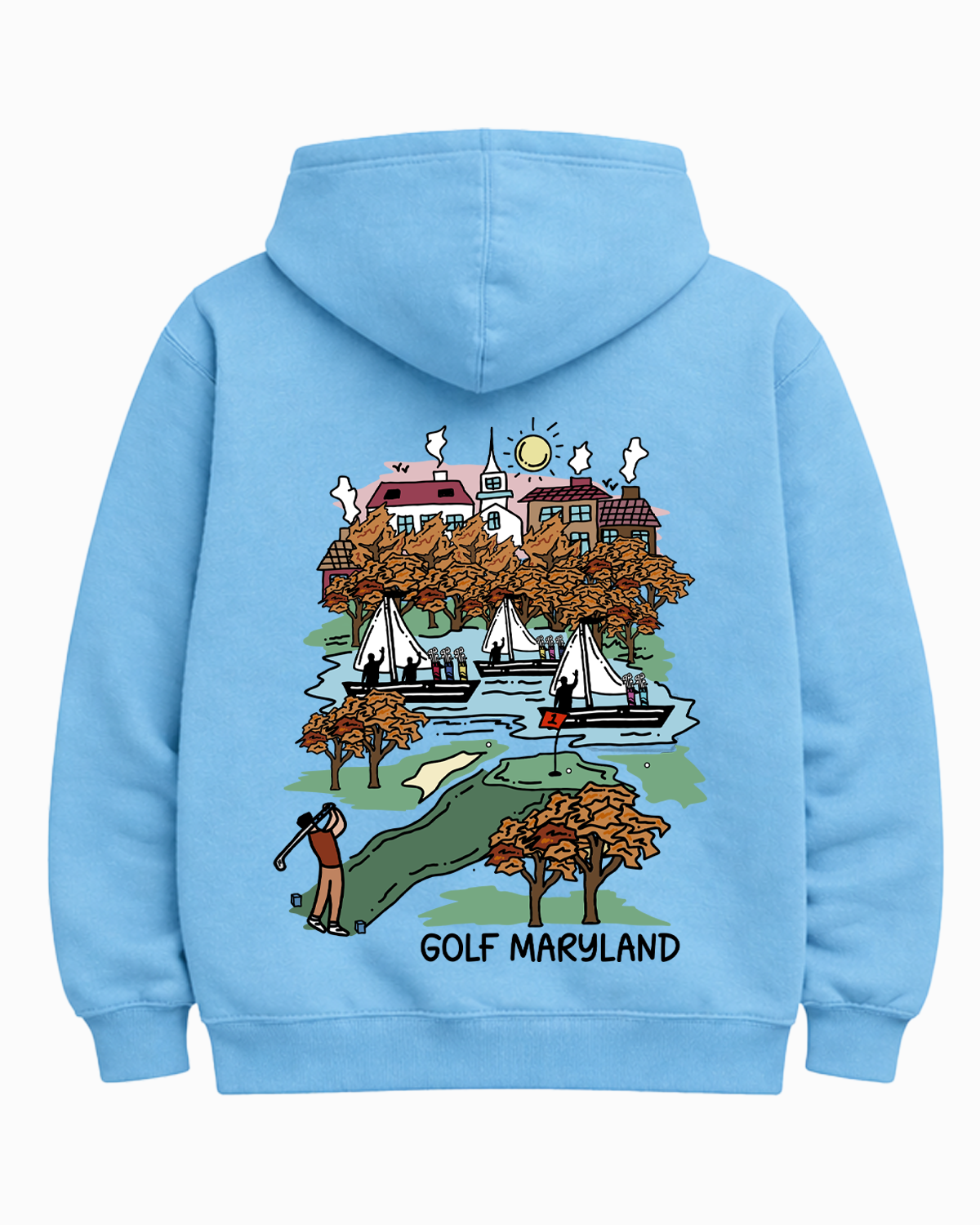 Golf Maryland Hoodie