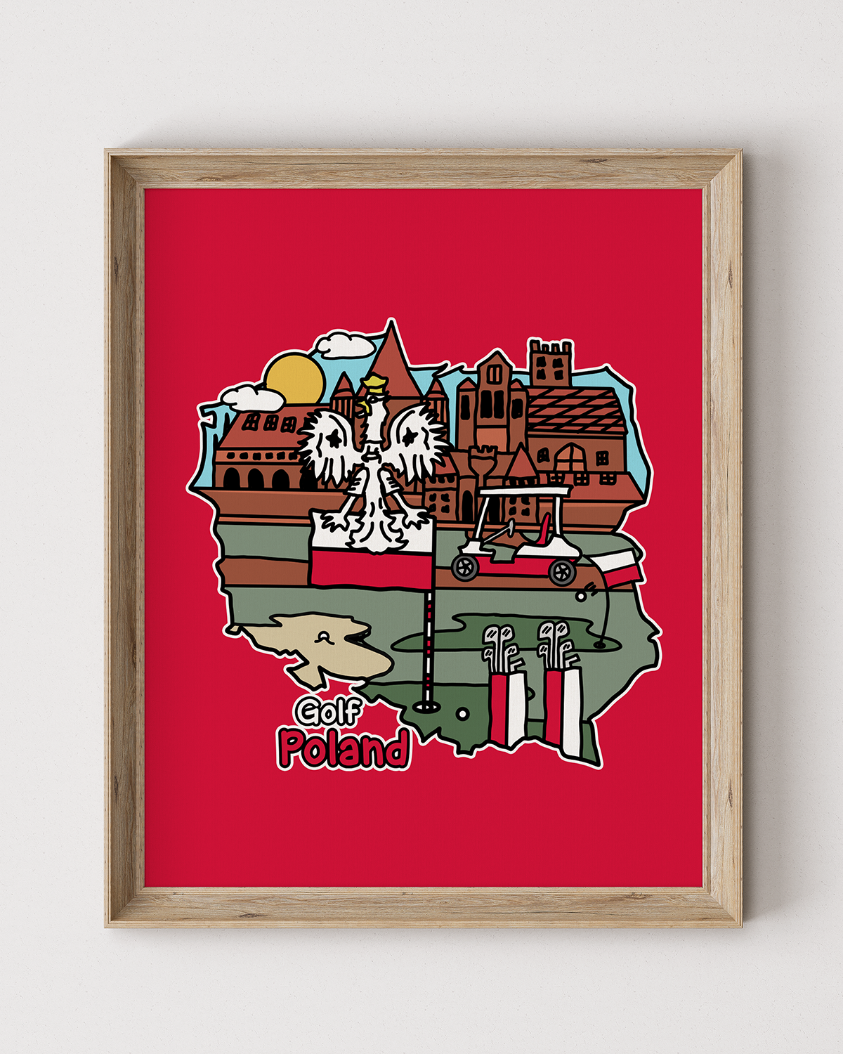 Golf Poland poster