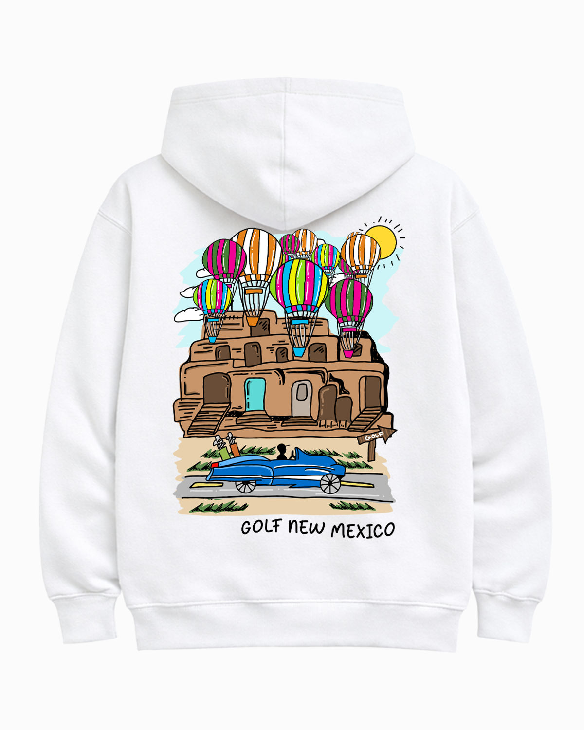Golf New Mexico Hoodie
