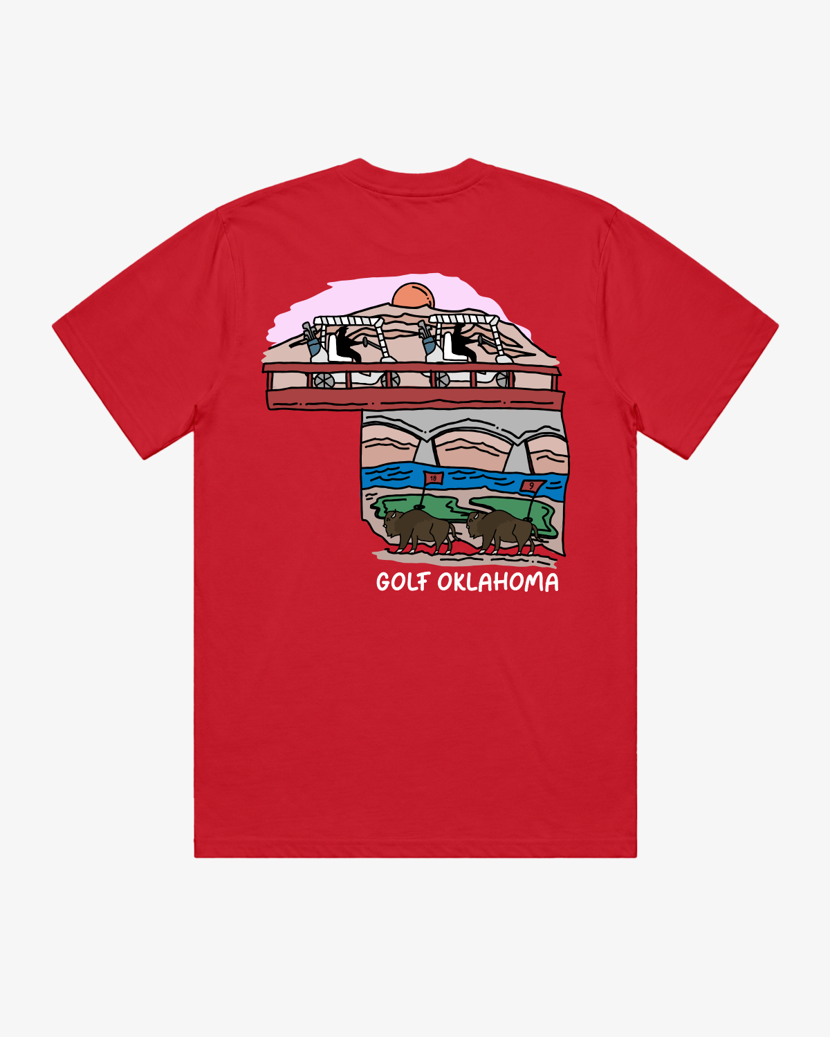 Golf Oklahoma T-Shirt