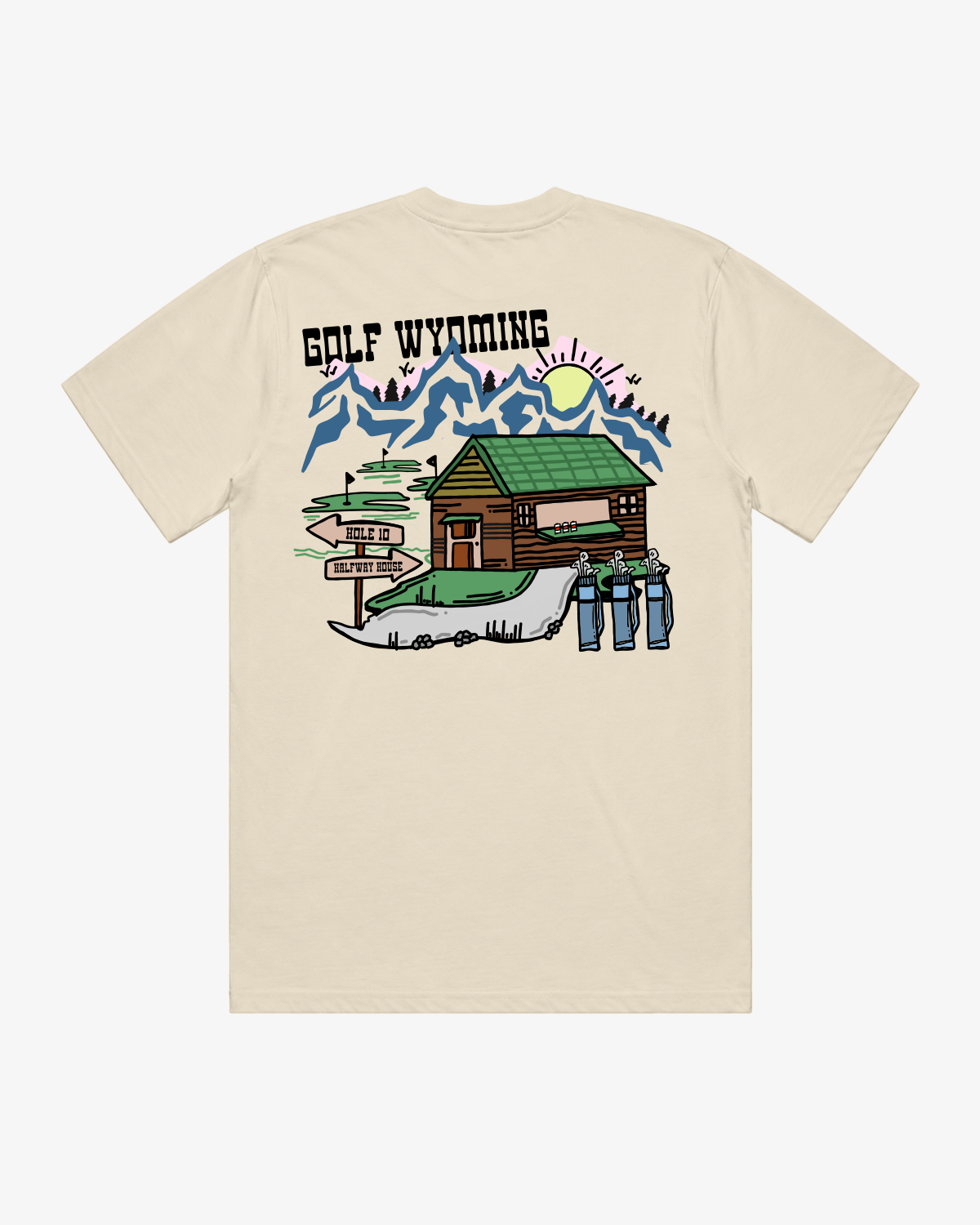 Golf Wyoming T-Shirt