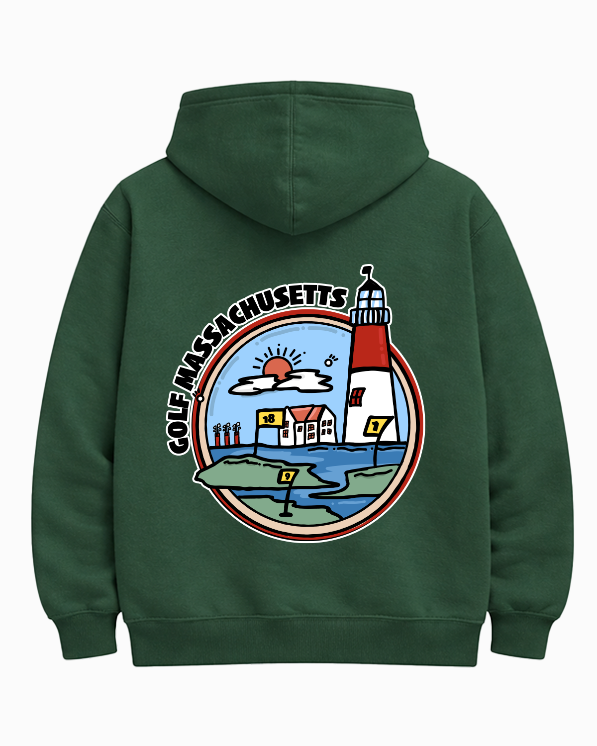 Golf Massachusetts Hoodie
