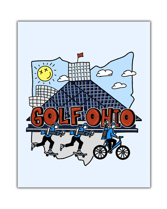 Golf Ohio Poster