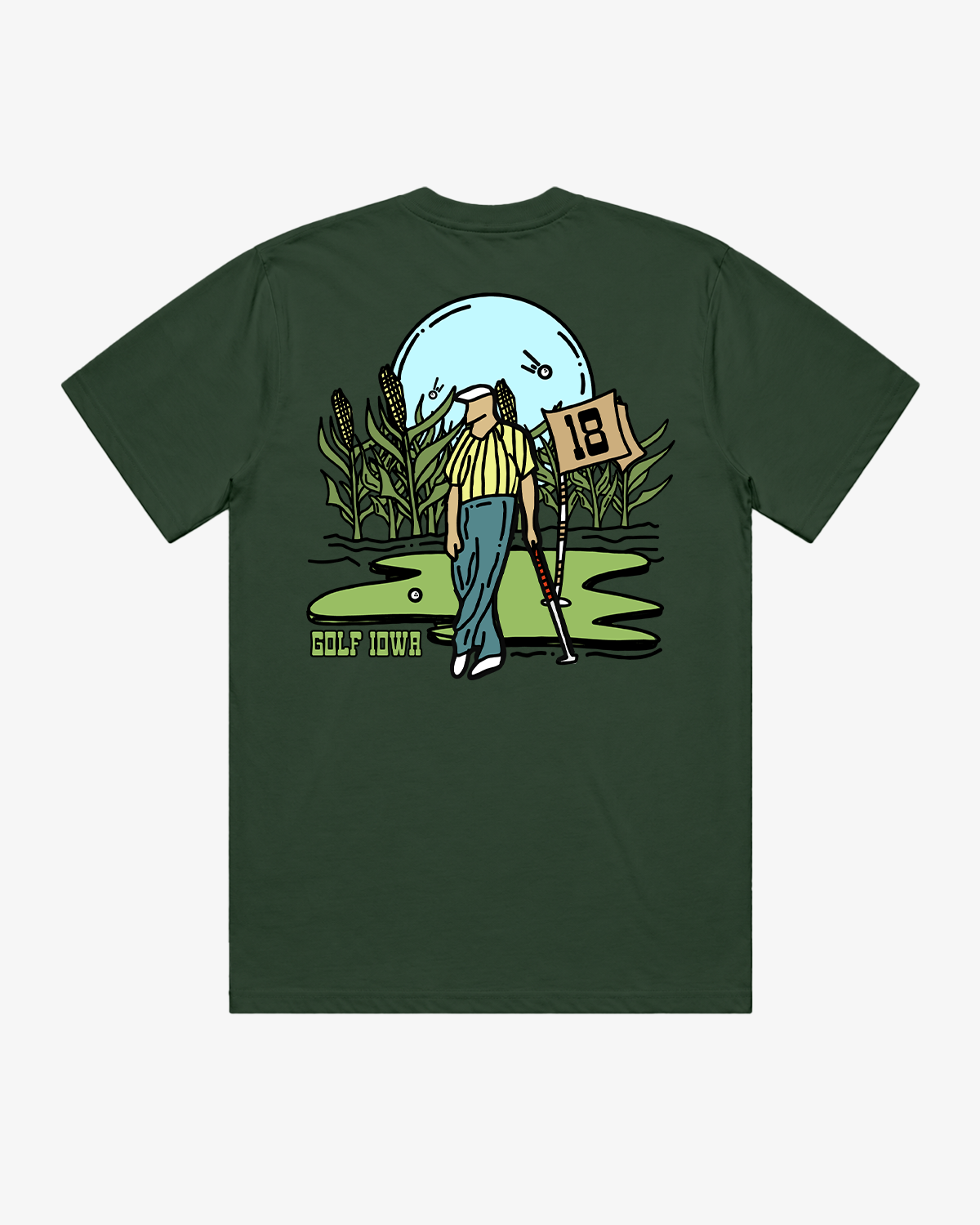Golf Iowa T-Shirt