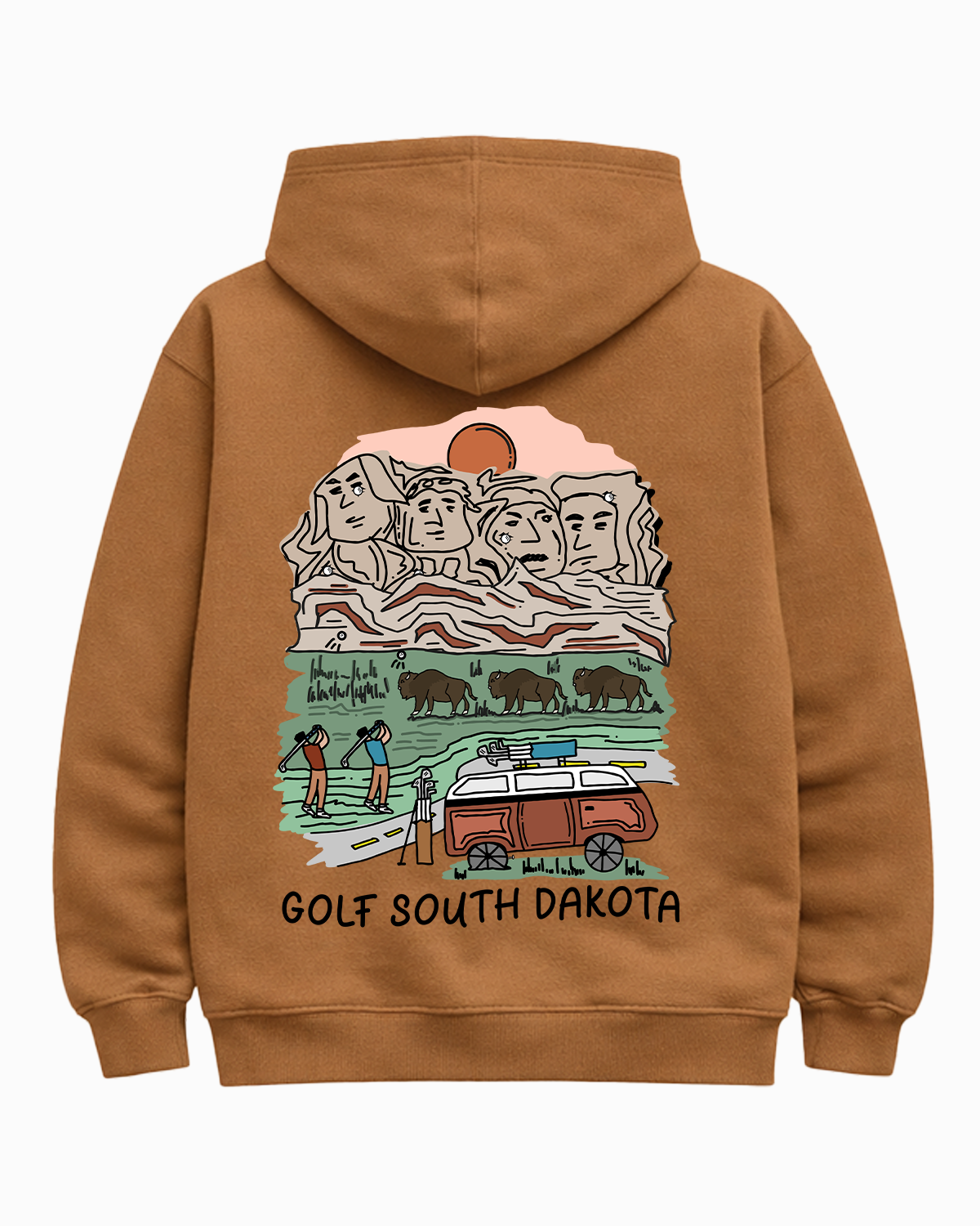 Golf South Dakota Hoodie