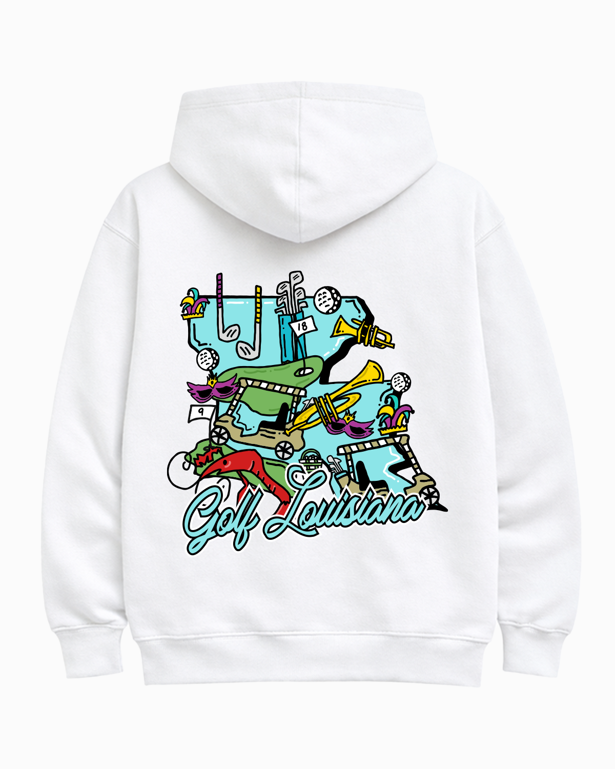 Golf Louisiana Hoodie