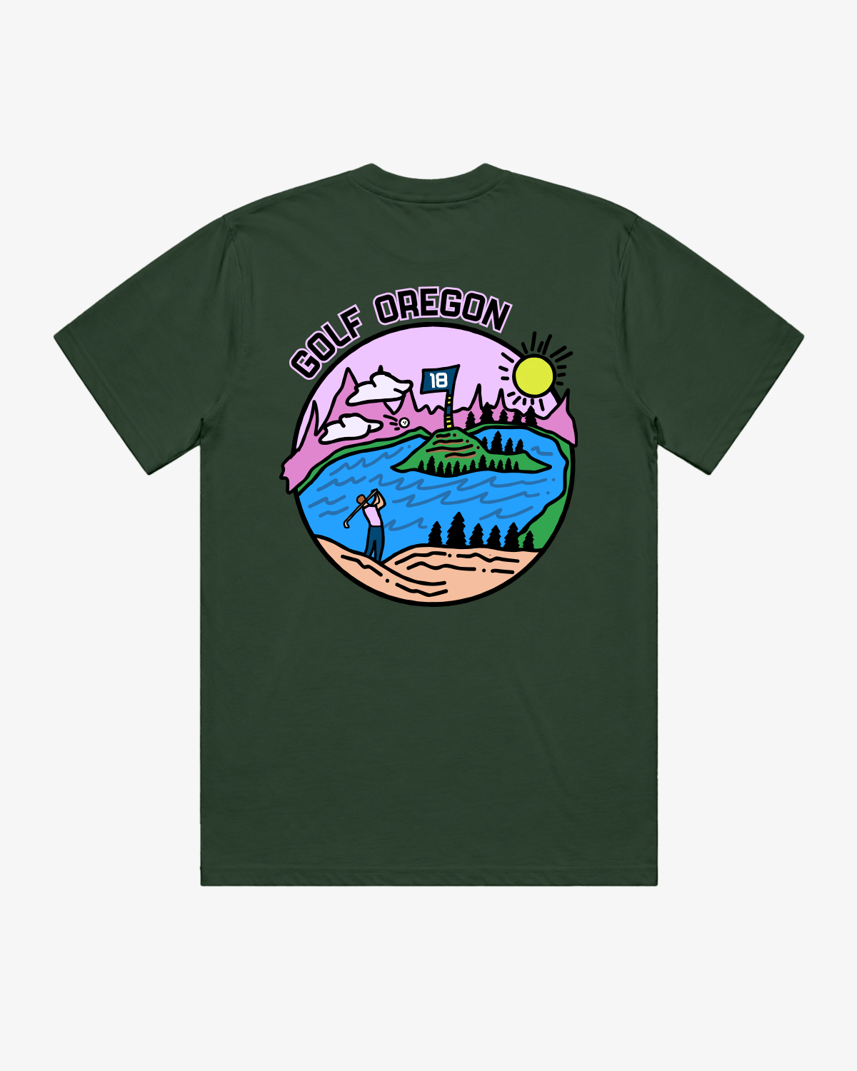 Golf Oregon T-Shirt