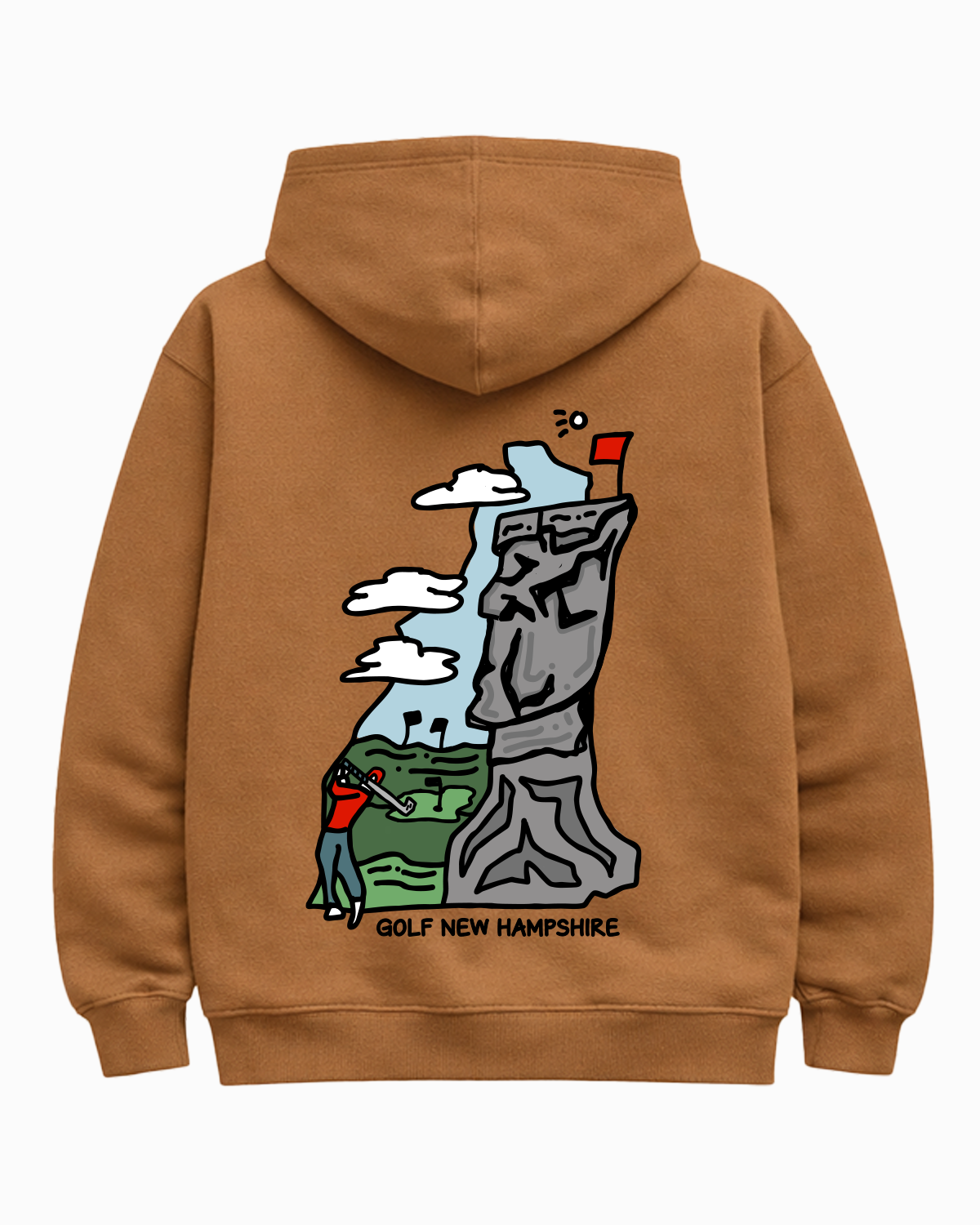 Golf New Hampshire Hoodie
