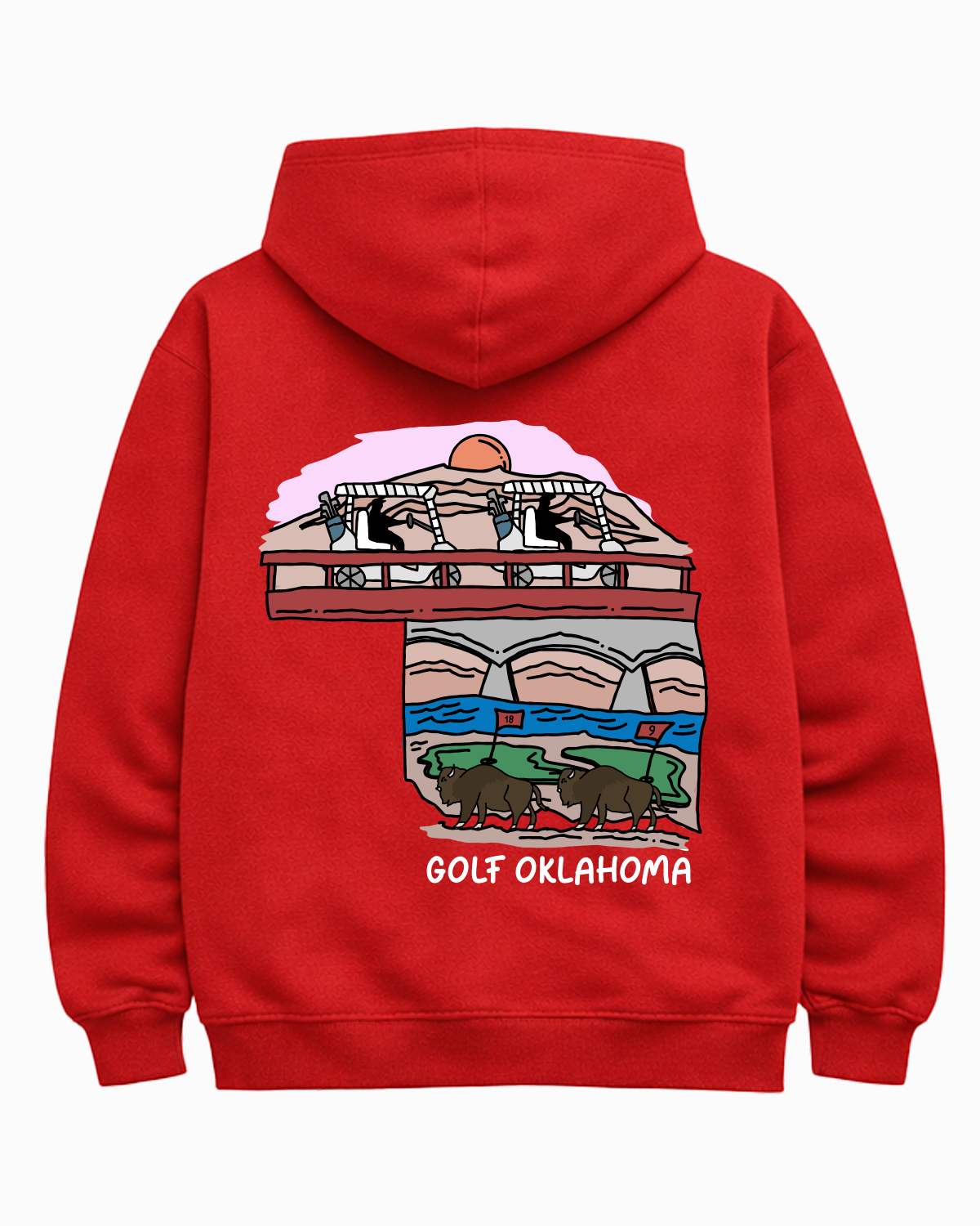 Golf Oklahoma Hoodie