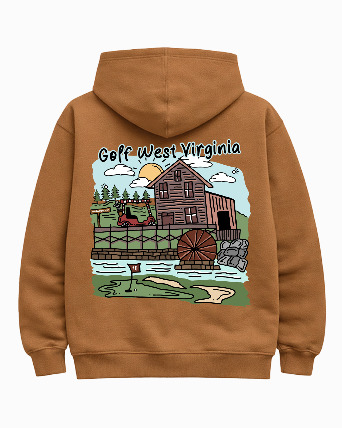 Golf West Virginia Hoodie